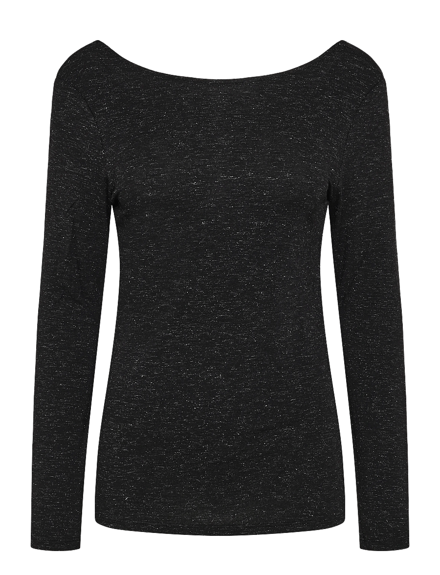 Triumph - Beauty Layers Top LSL Lurex - black - 0