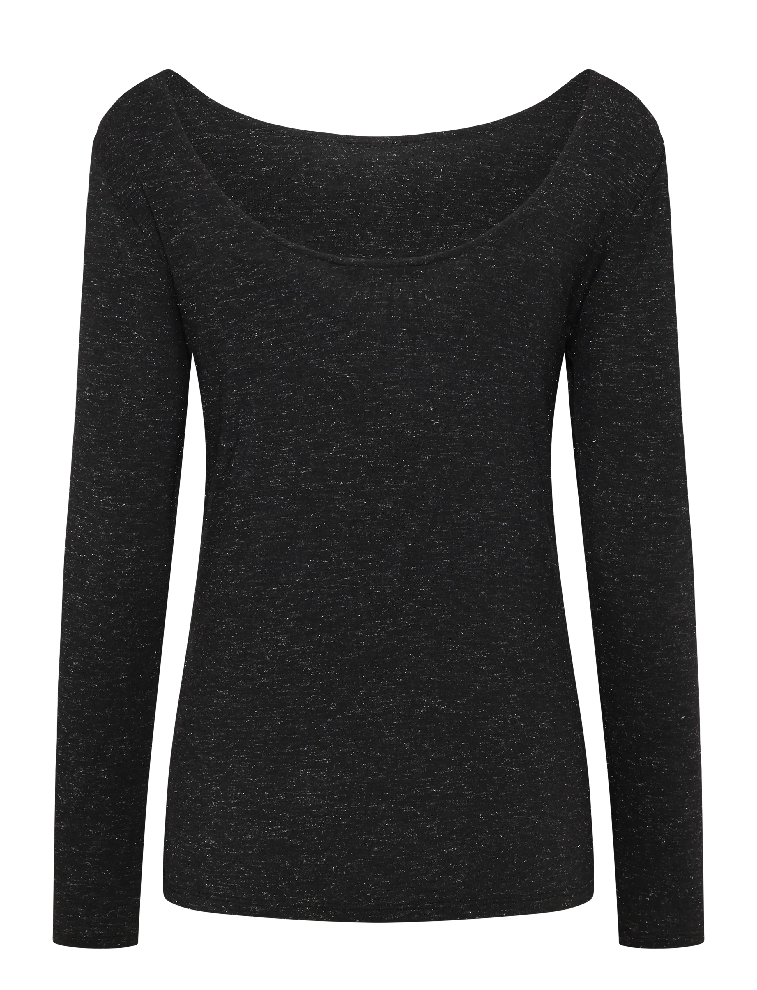 Triumph - Beauty Layers Top LSL Lurex - black - 1