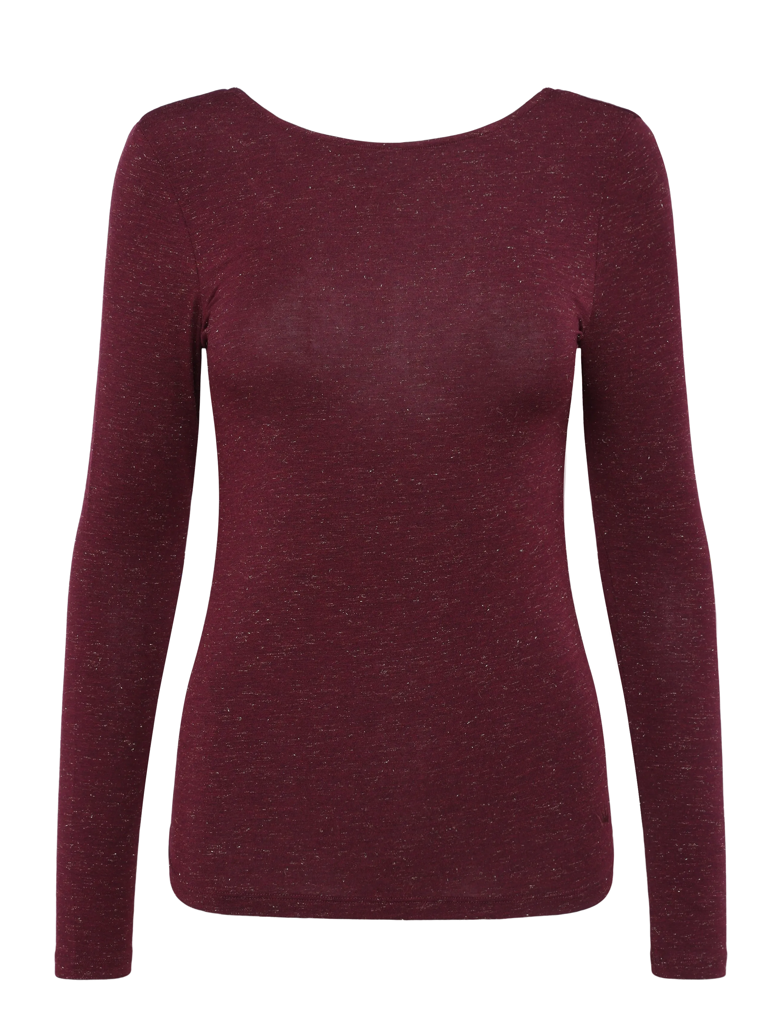 Triumph Beauty Layers Top LSL Lurex - Kampsunid - CLARET / burgundy