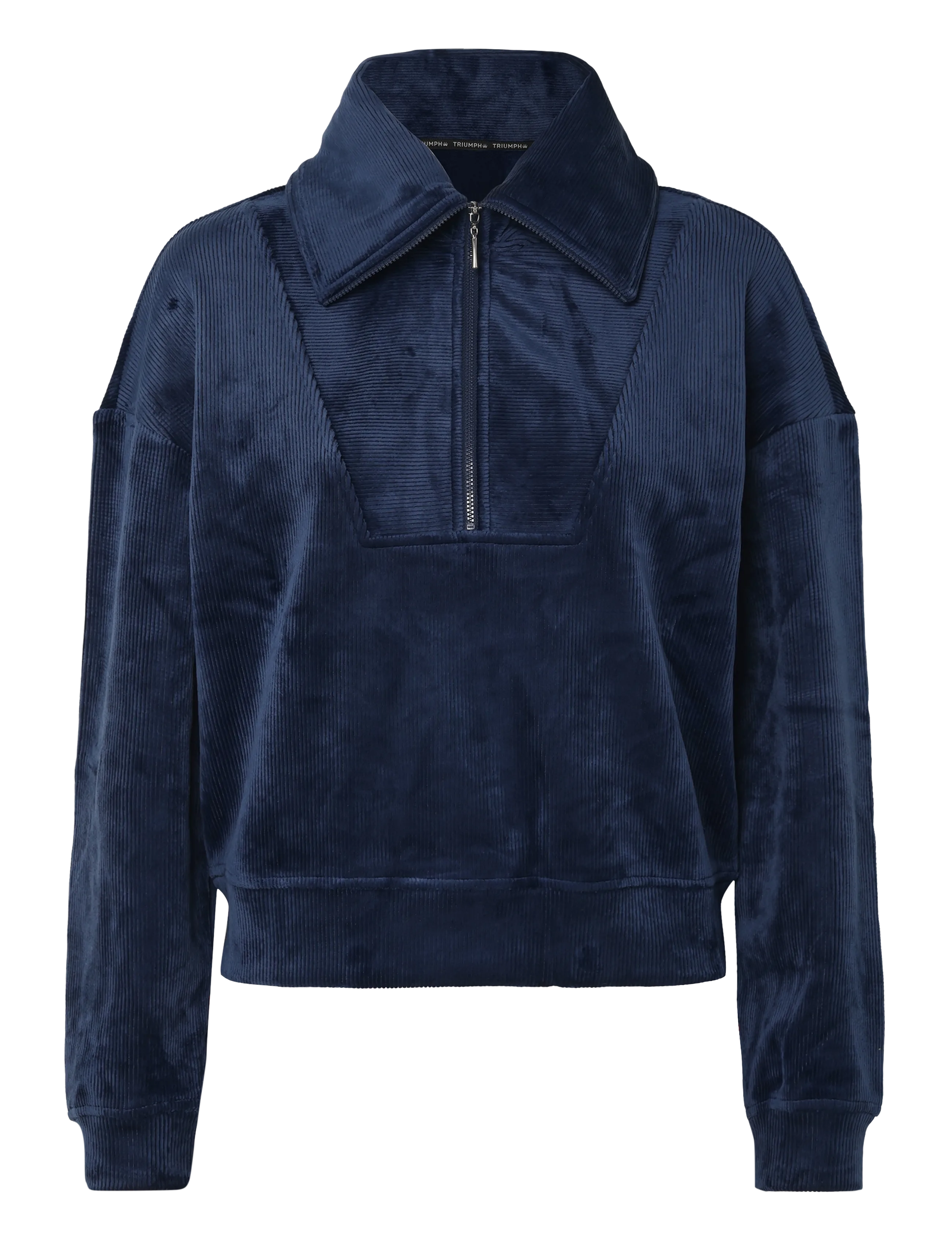 Triumph Velour Rib Sweater - Inspiration - ADMIRAL / navy