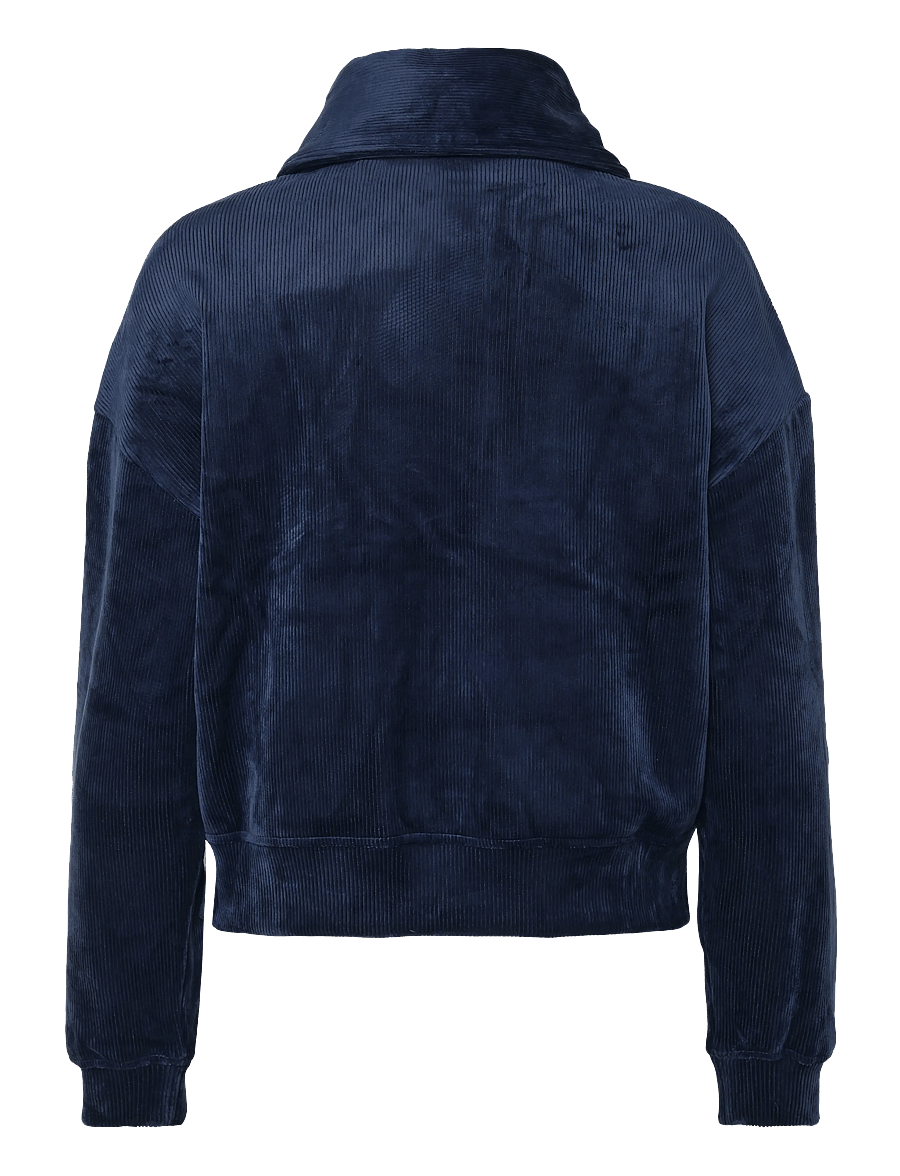 Triumph - Velour Rib Sweater - sweatshirts - admiral - 2