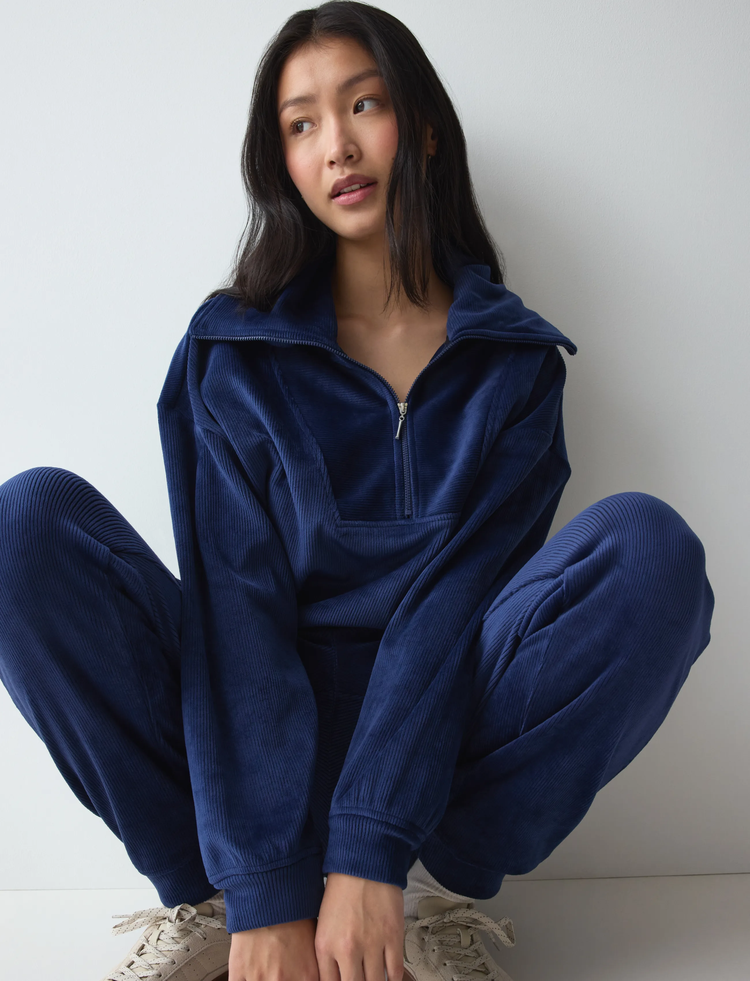 Triumph - Velour Rib Sweater - everyday style - admiral - 5