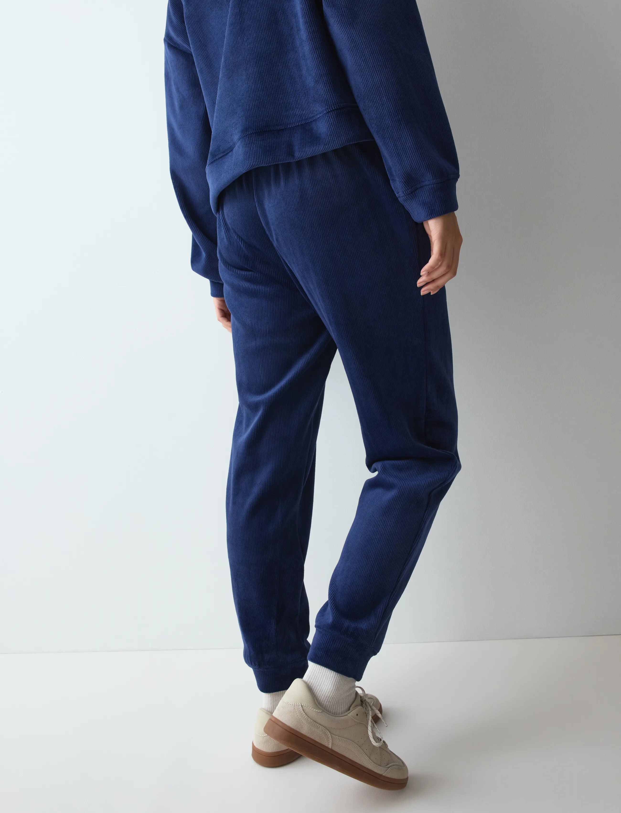 Triumph - Velour Rib Trousers - admiral - 3