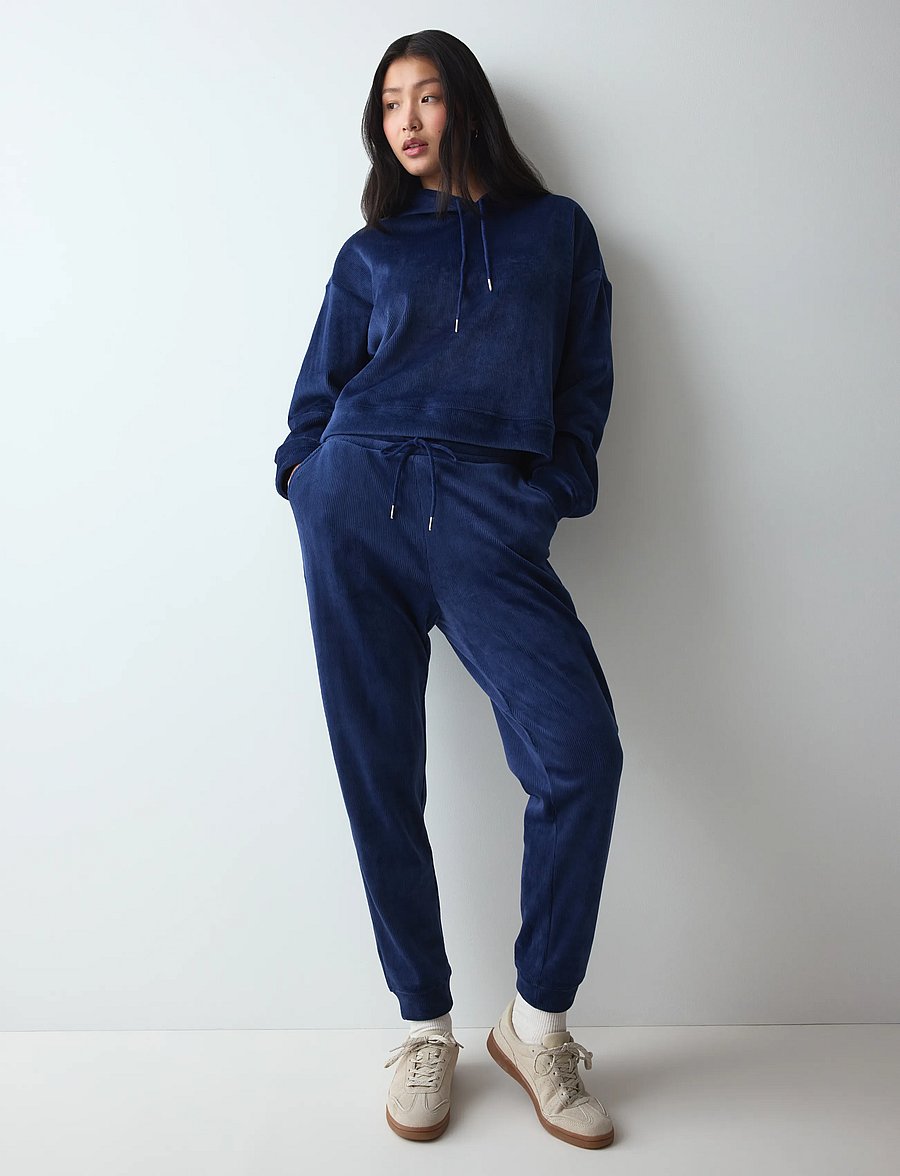 Triumph - Velour Rib Trousers - admiral - 5