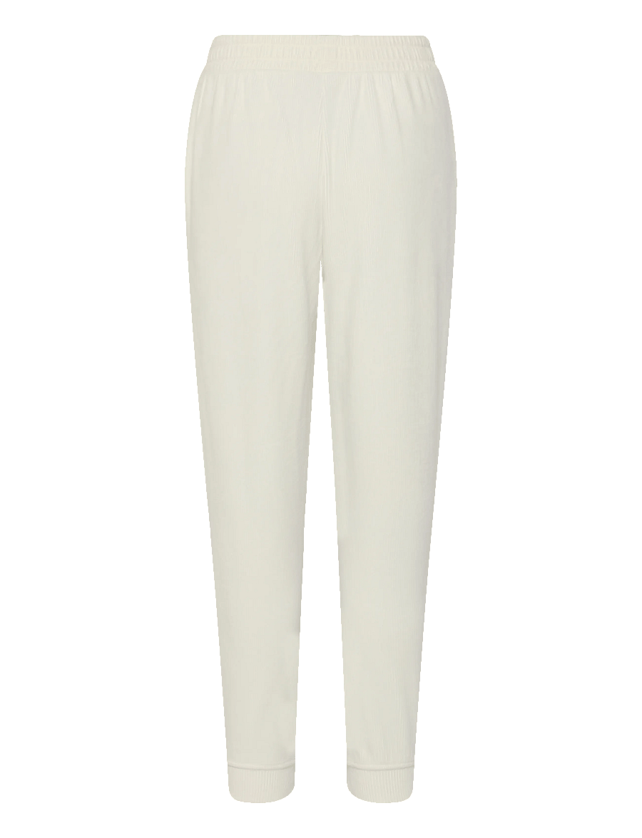 Triumph - Velour Rib Trousers - igapäevane stiil - silk white - 2