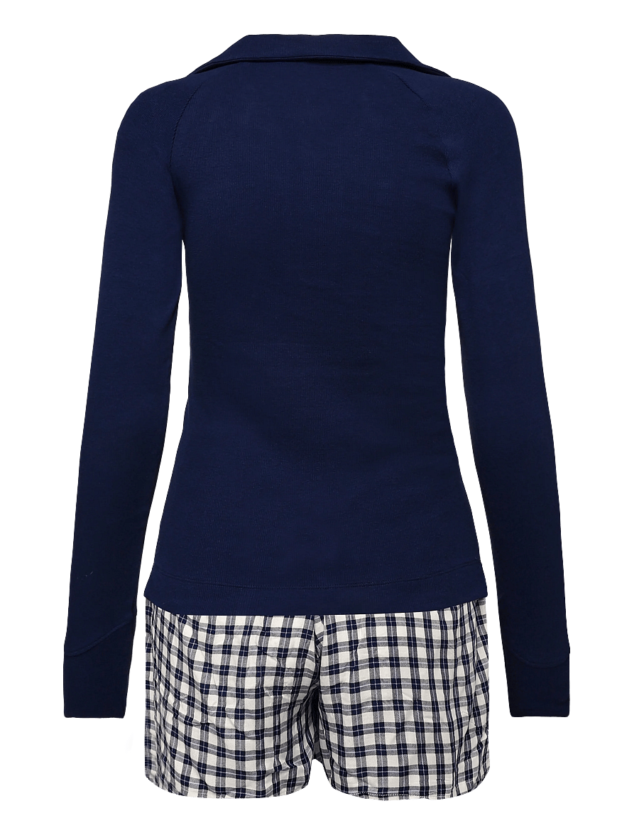 Triumph - Elevated Sets PSK LSL 01 - pyjamas - blue - dark combination - 2
