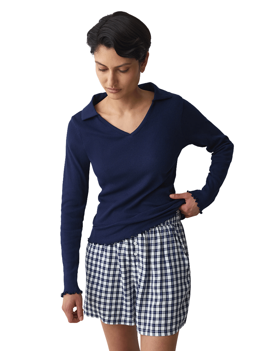 Triumph - Elevated Sets PSK LSL 01 - pyjamas - blue - dark combination - 0