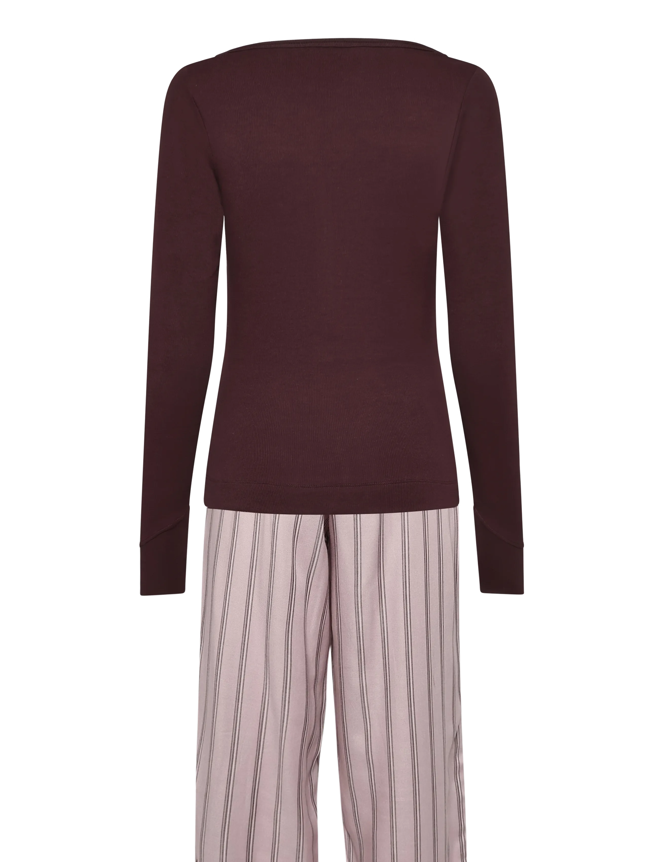Triumph - Elevated Sets PK LSL 01 - pidžaamad - red - dark combination - 1