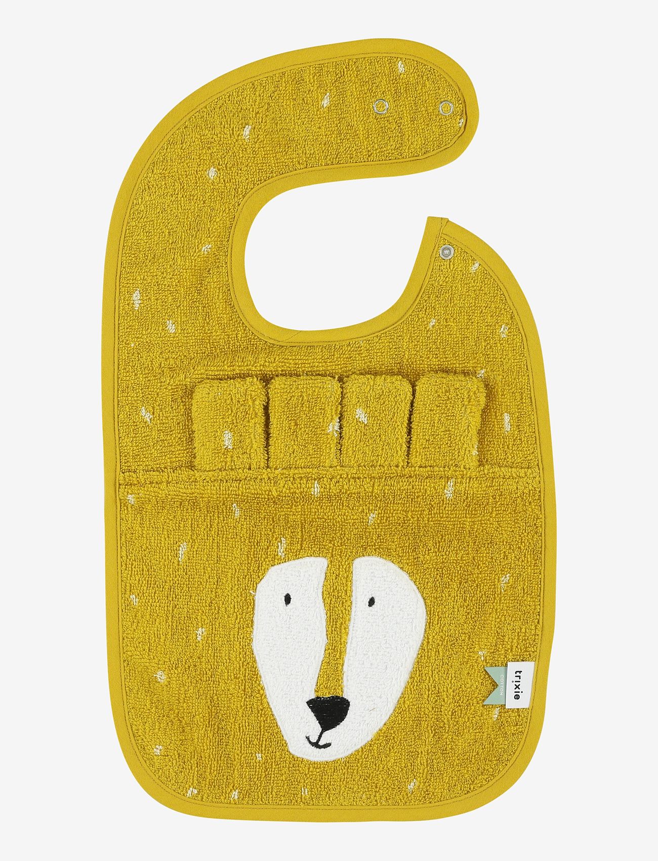 Trixie Baby - Bib - Mr. Lion - dry bibs - yellow - 0