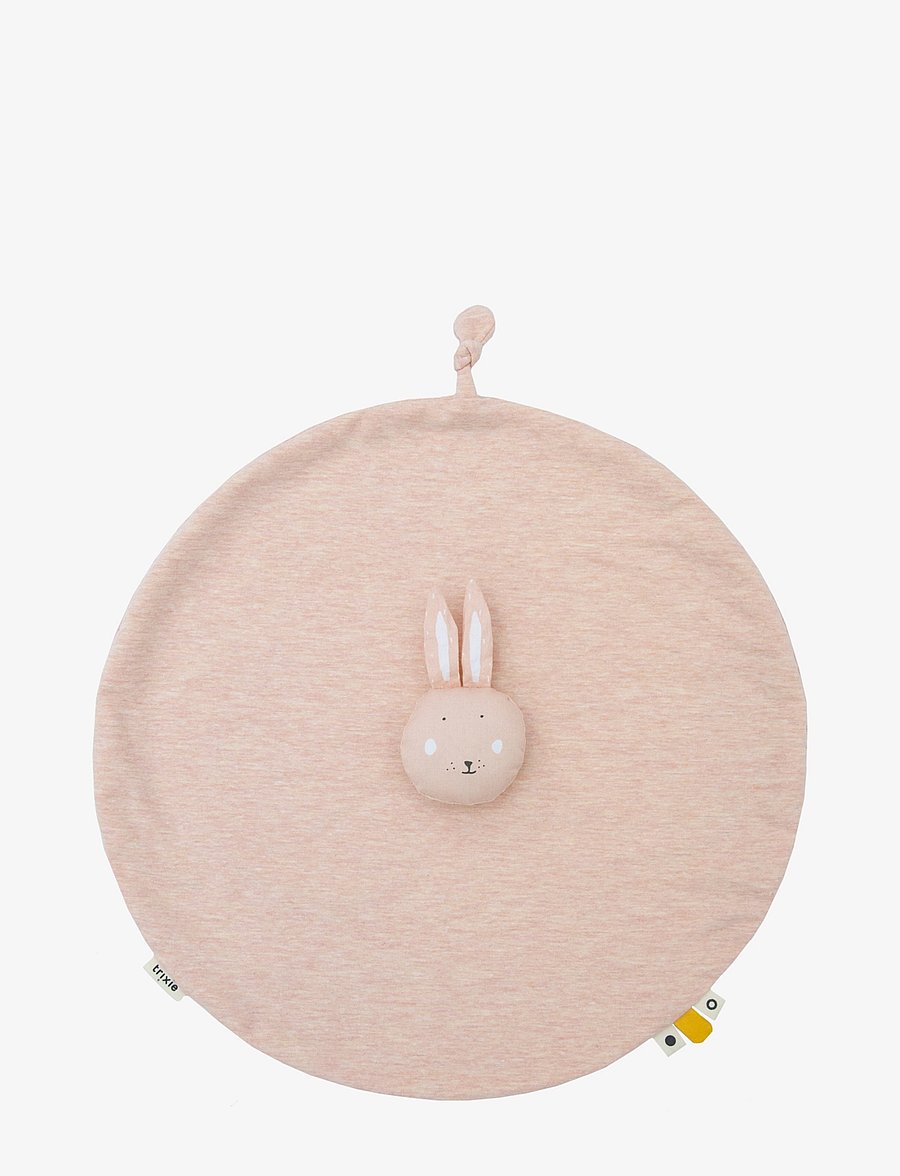 Trixie Baby - Baby comforter - Mrs. Rabbit - schmusetuch - rose - 0