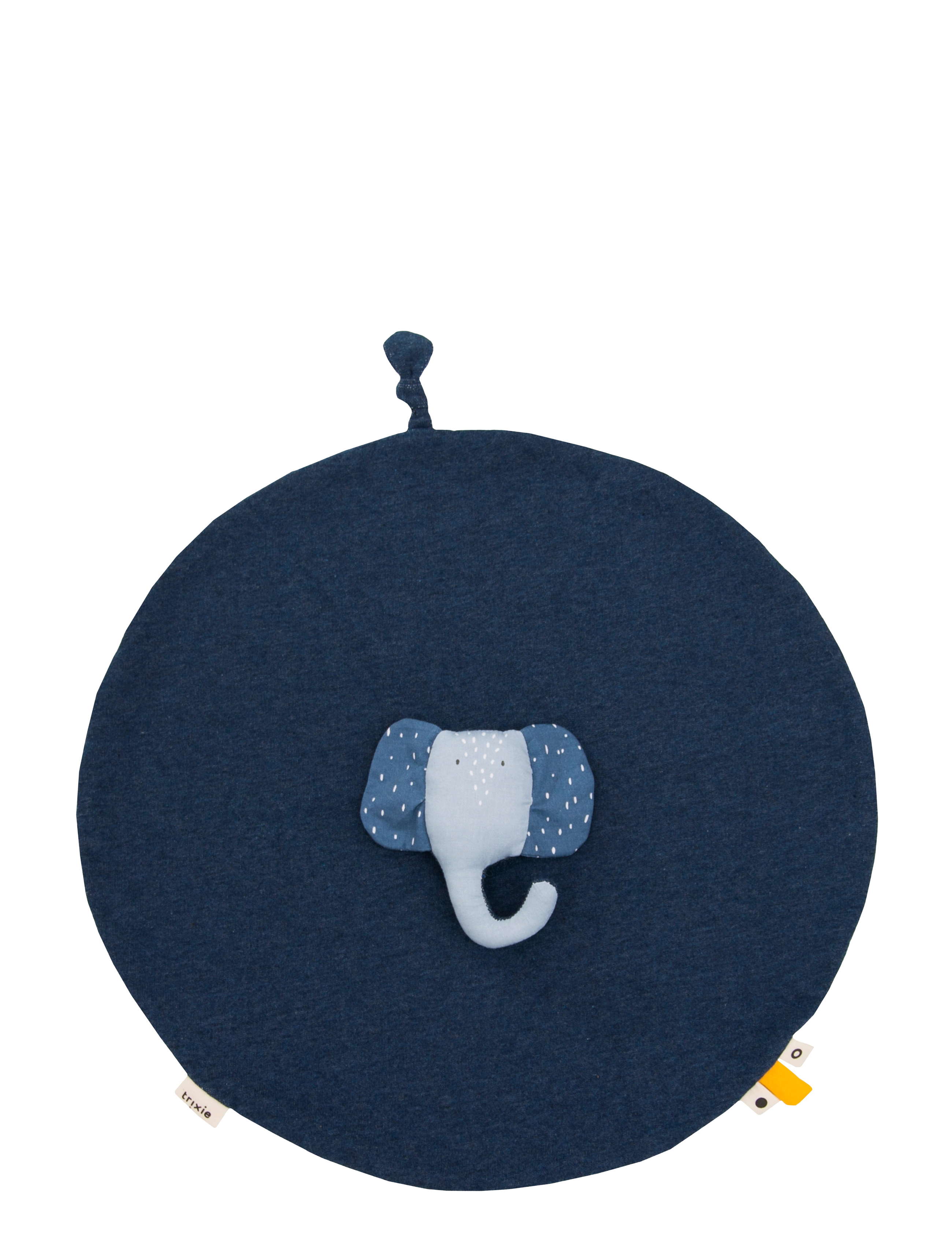 Trixie Baby Baby Comforter Mrs. Elephant, Børn, Elefant Baby Sutteklud, Blå, Str: Ø40CM