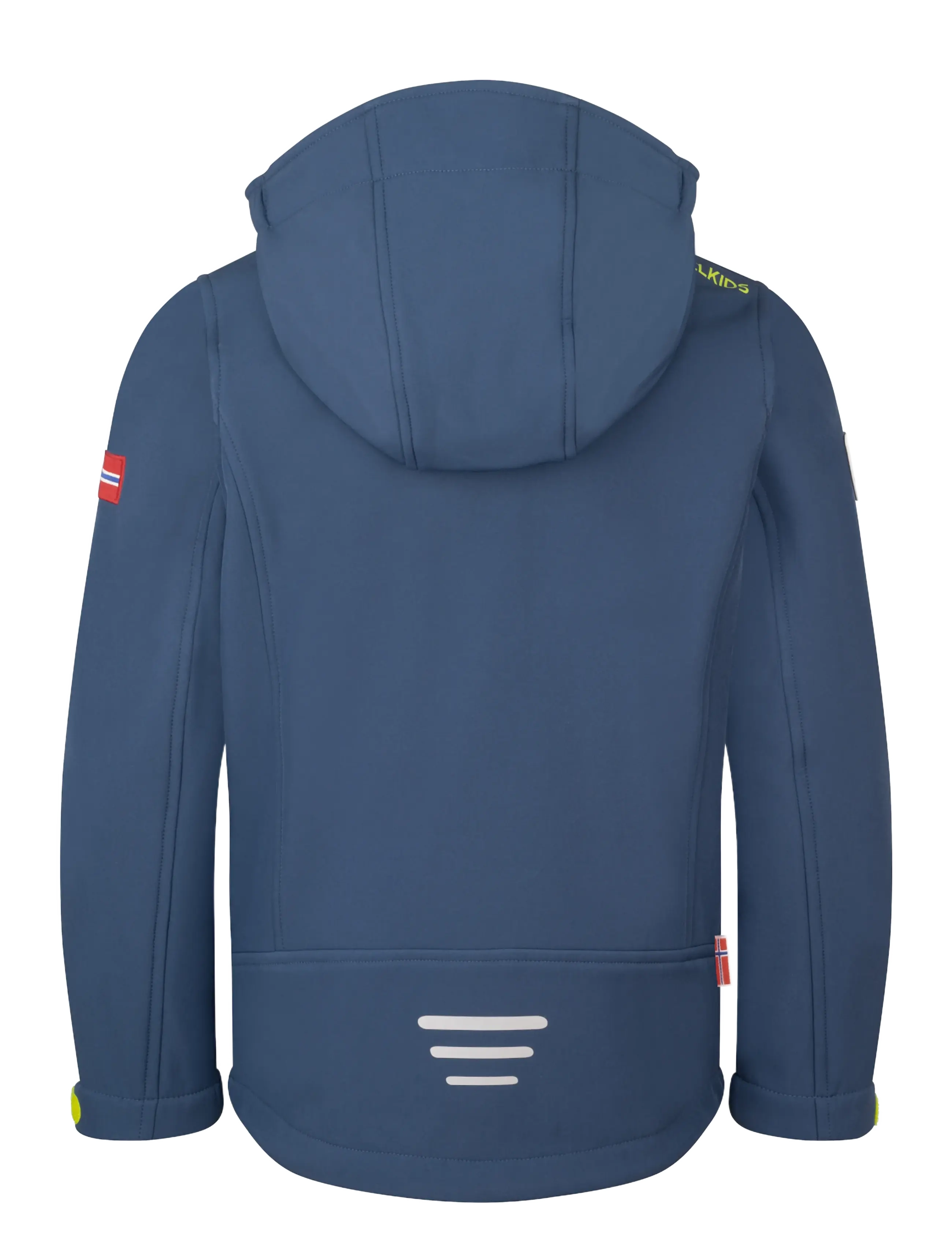 TrollKids - Kids Trollfjord Jacket - mystic blue/golden yellow - 1