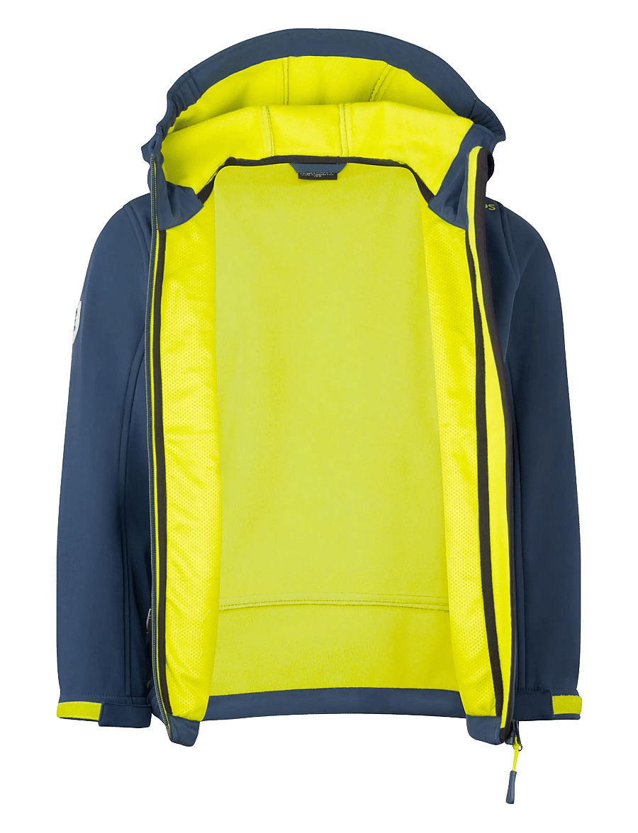 TrollKids - Kids Trollfjord Jacket - mystic blue/golden yellow - 2