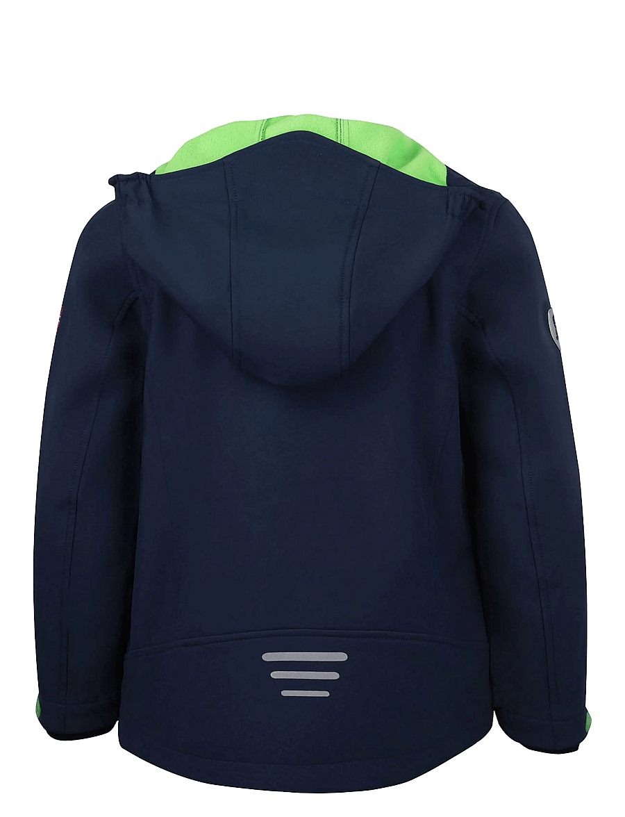 TrollKids - Kids Trollfjord Jacket - navy/light green - 1