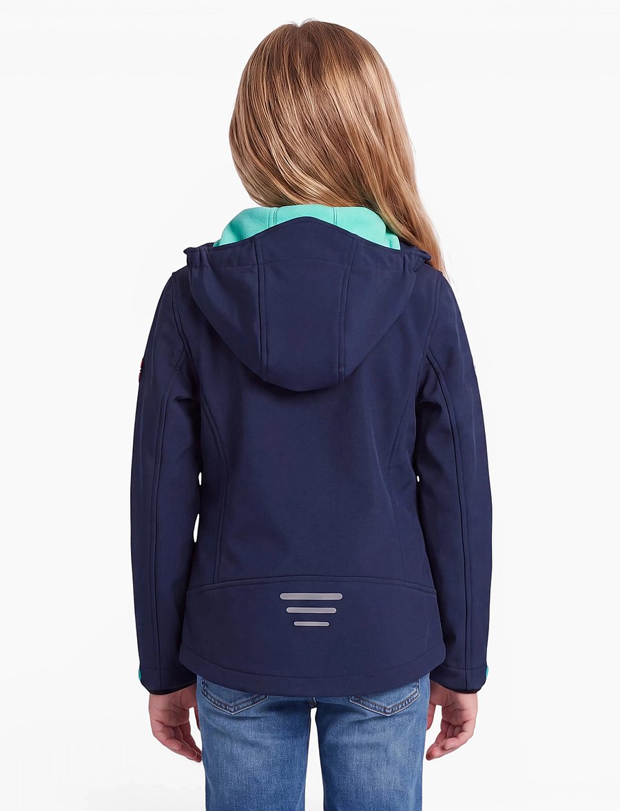 TrollKids - Girls Trollfjord Jacket - navy/mint - 3