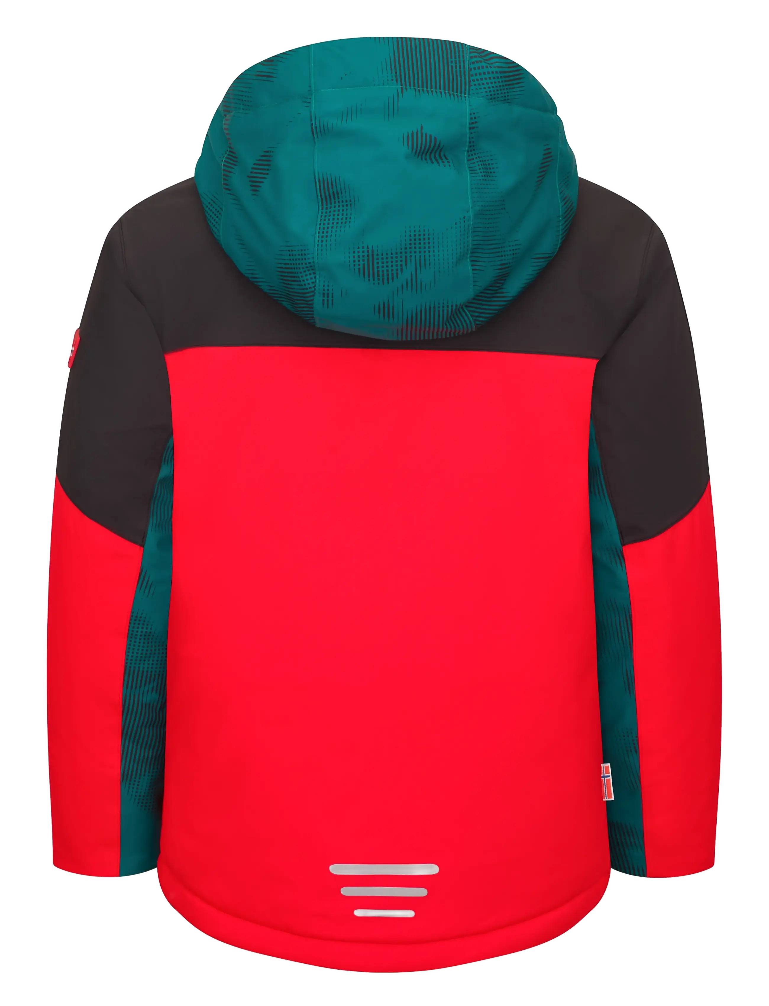 Troll Kids - Kids Lifjell Jacket XT - chili red/dark cyan - 1