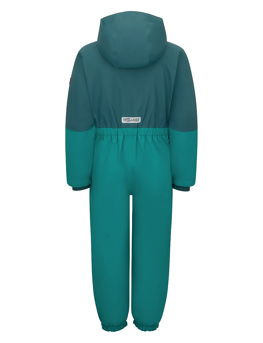 TrollKids - Kids Narvik Snowsuit - dark cyan/midnight petrol - 1