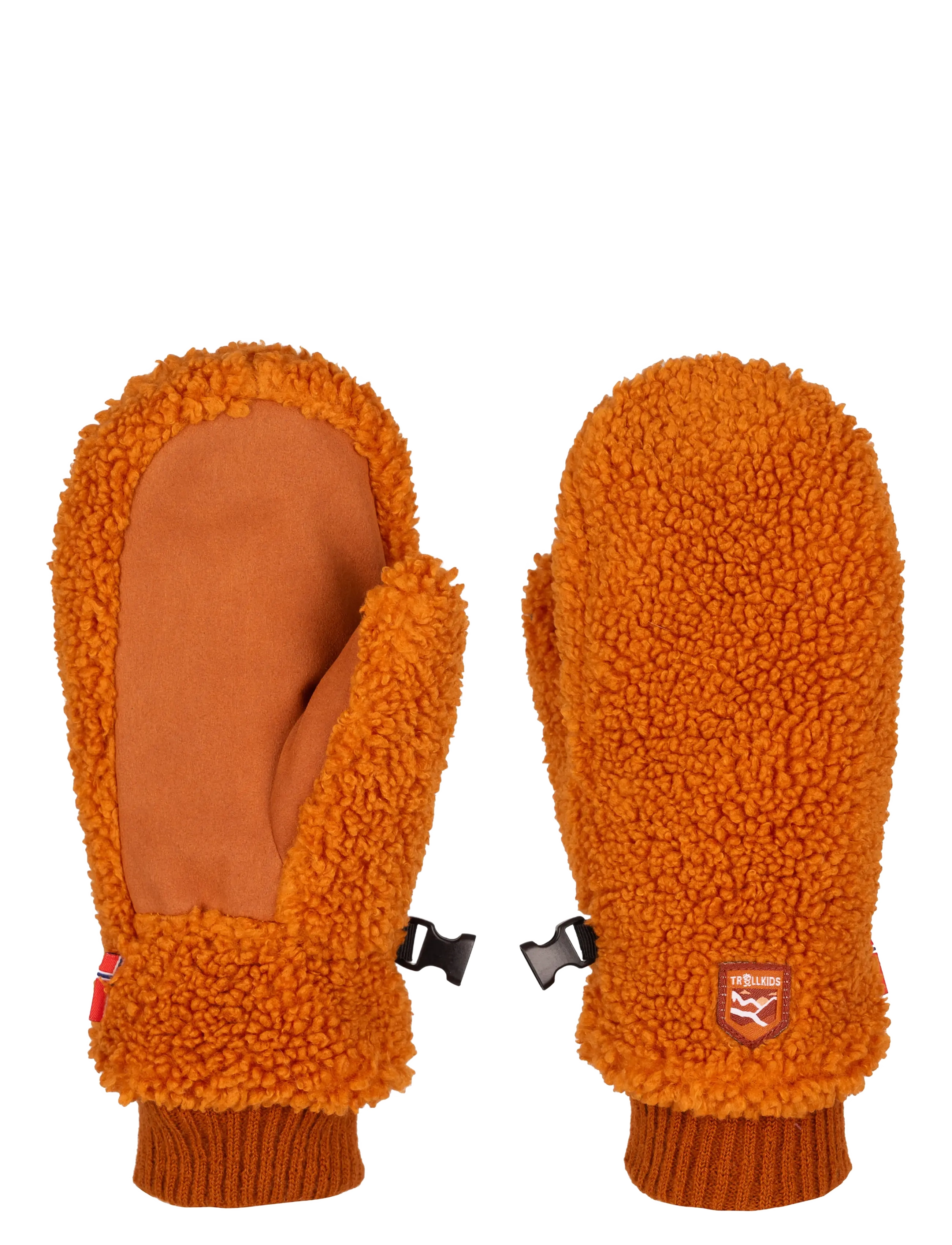 TrollKids Kids Trollfjord Mitten - Troll Kids - TEAK BROWN / brown