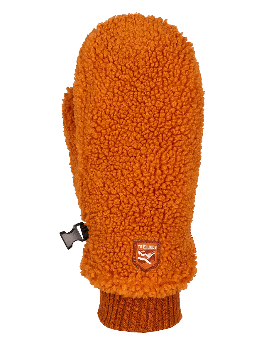TrollKids - Kids Trollfjord Mitten - teak brown - 1