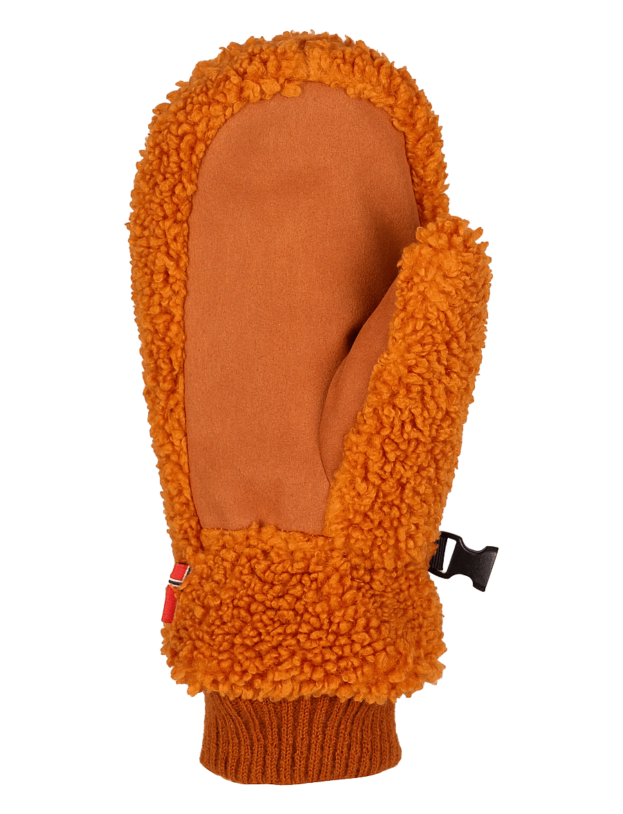 TrollKids - Kids Trollfjord Mitten - teak brown - 2