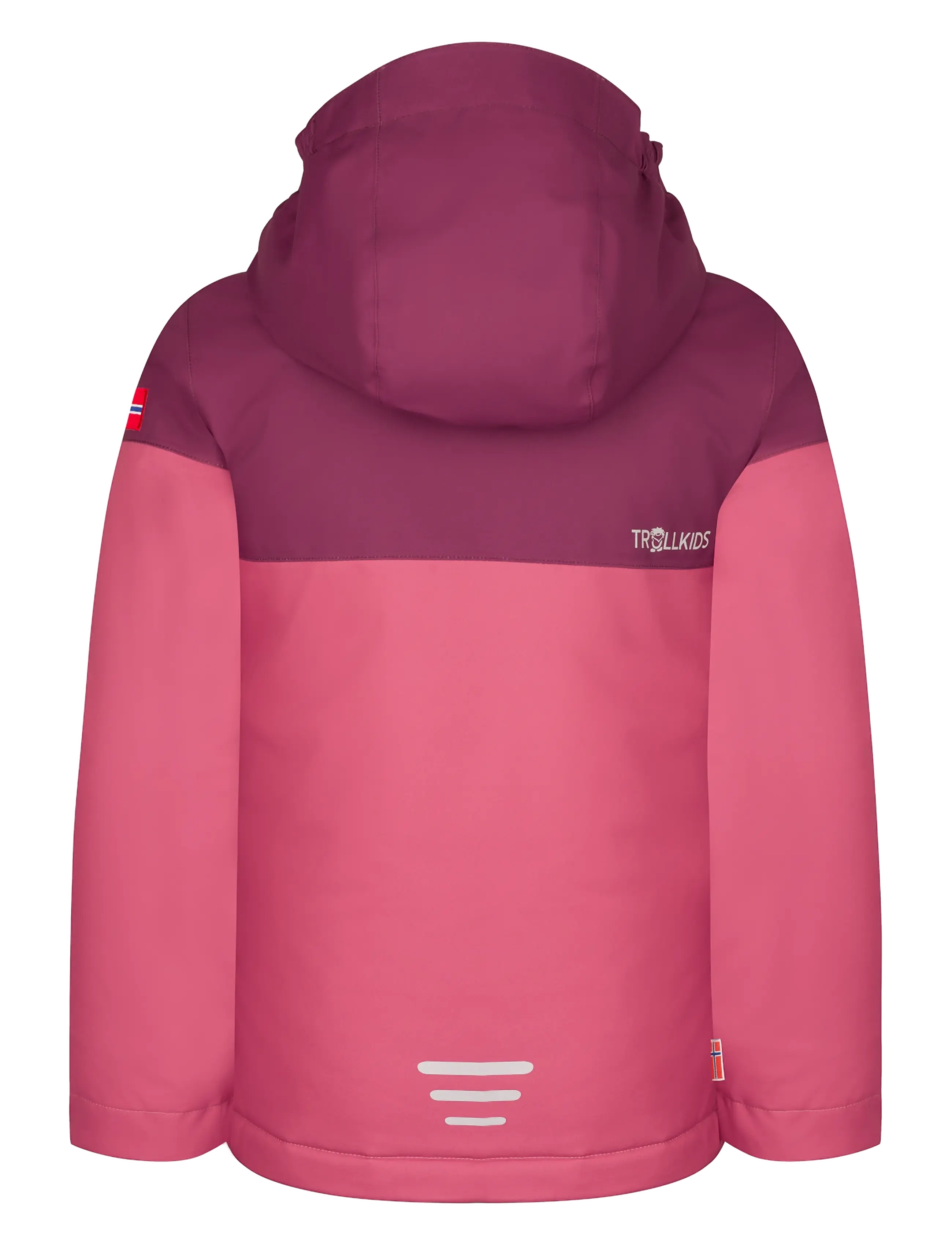 TrollKids - Girls Hallingdal Jacket - frozen berry/deep ruby - 2