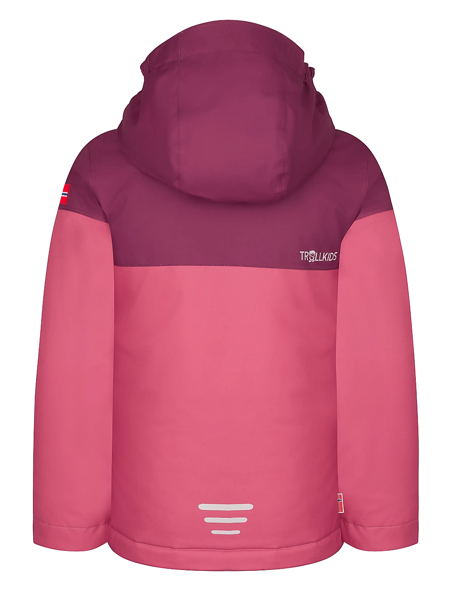 TrollKids - Girls Hallingdal Jacket - frozen berry/deep ruby - 2
