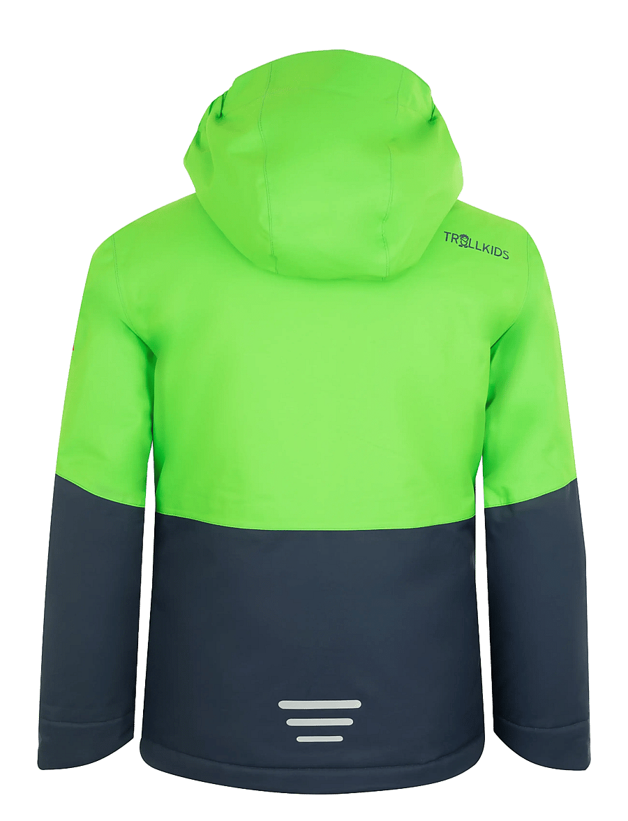 TrollKids - Kids Hallingdal Jacket - bright green/navy - 1