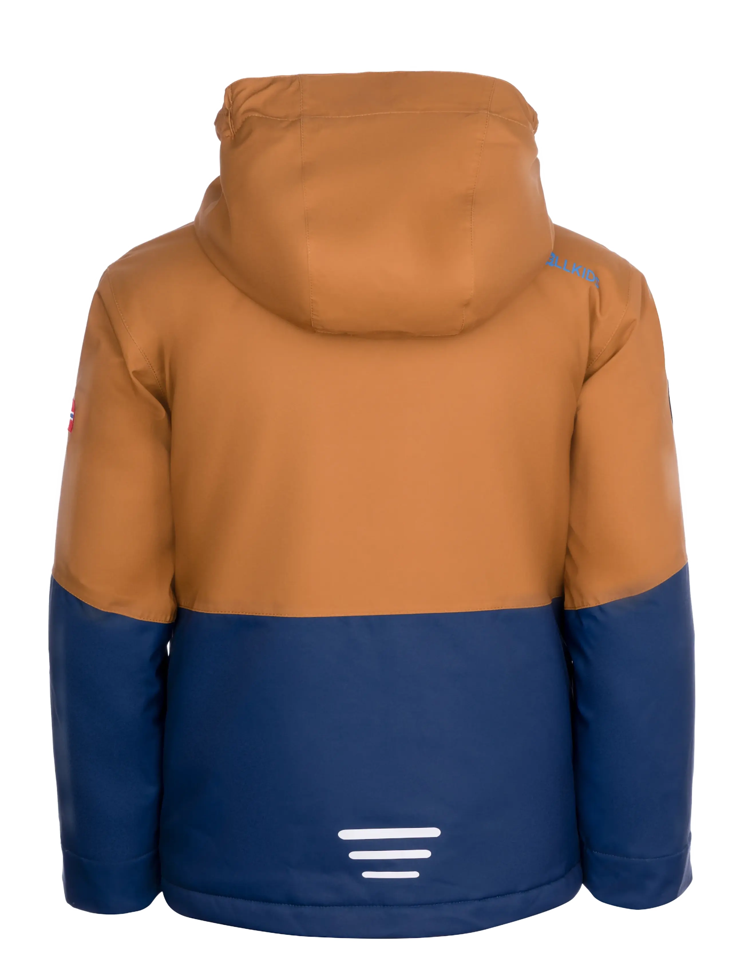 TrollKids - Kids Hallingdal Jacket - bronze/navy - 1