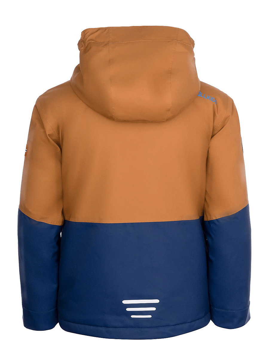 TrollKids - Kids Hallingdal Jacket - bronze/navy - 1