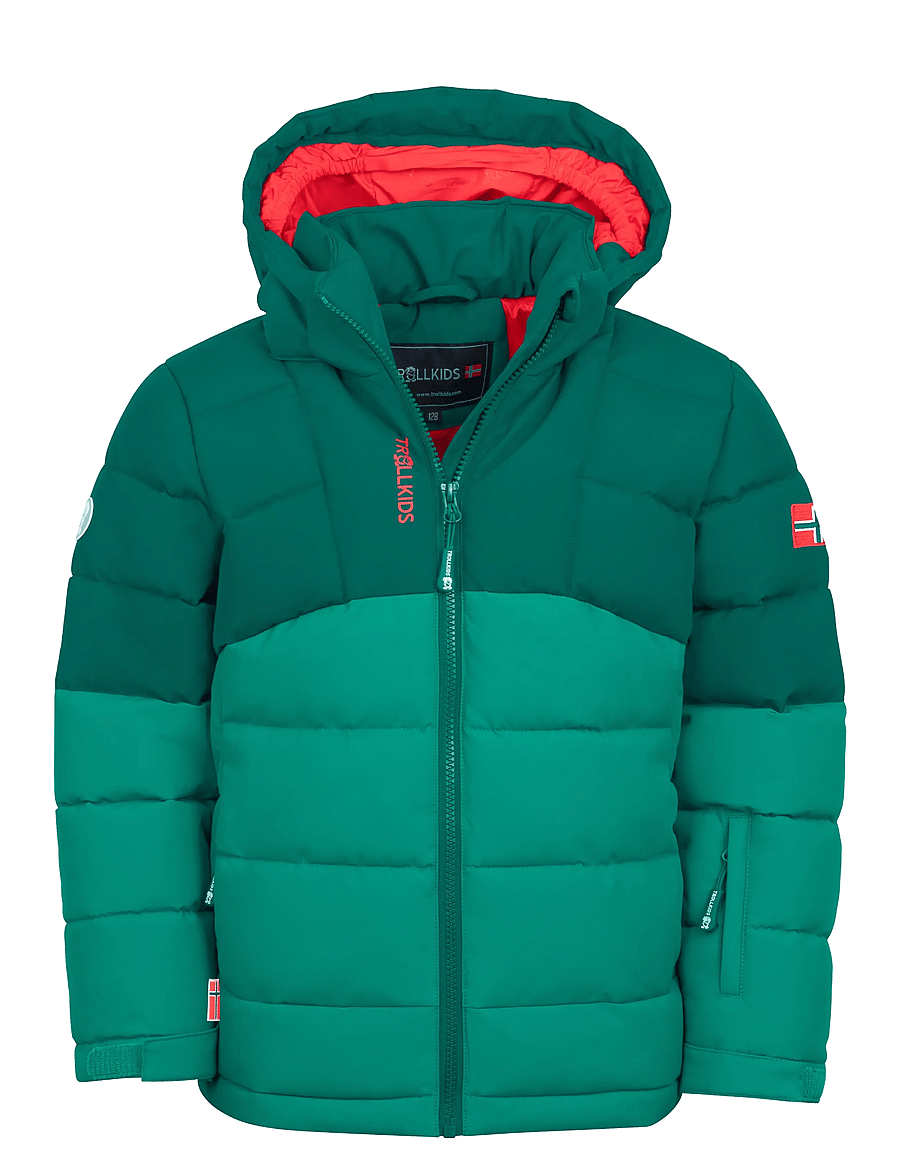 TrollKids - Kids Gryllefjord Jacket - dark cyan/midnight petrol - 0