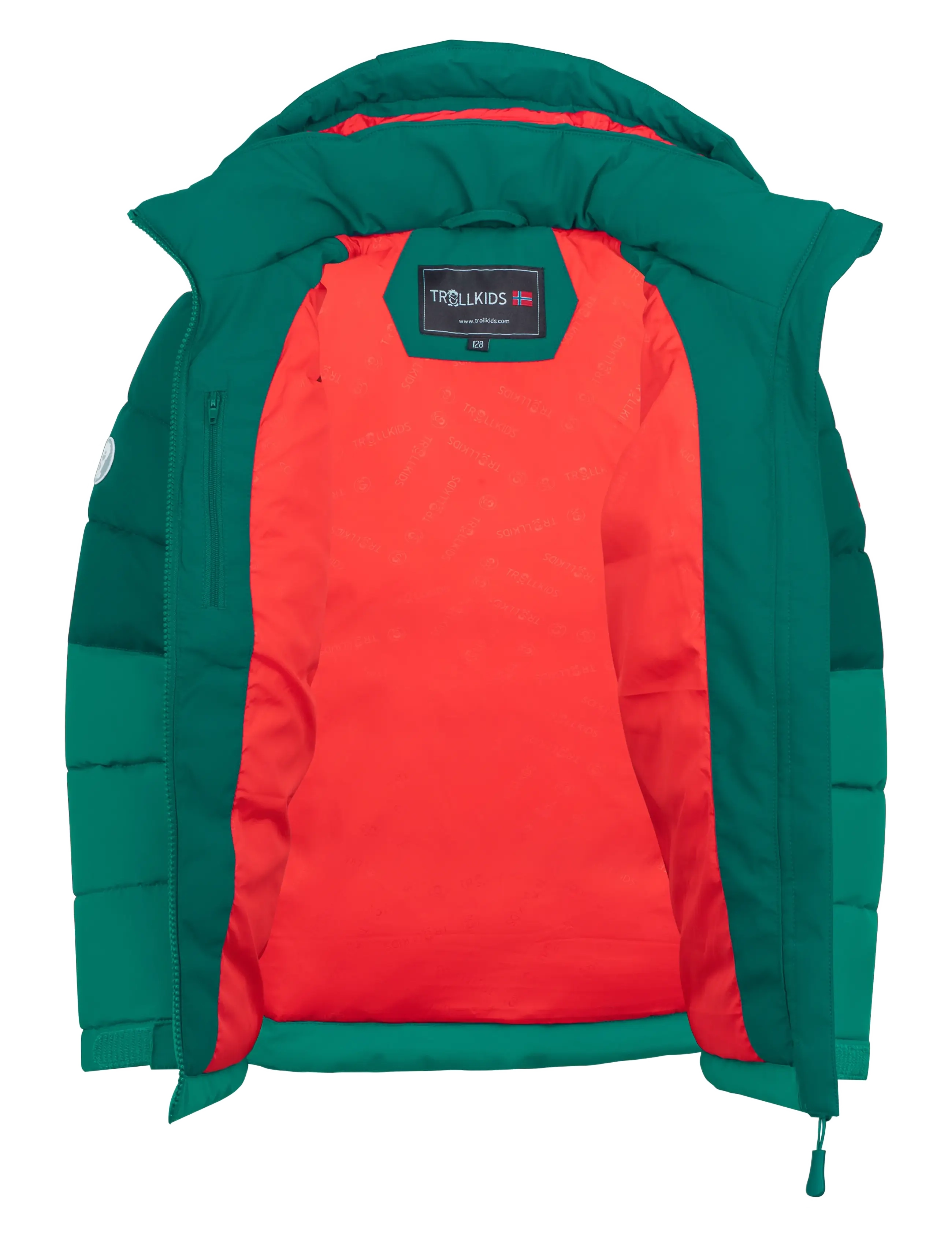 TrollKids - Kids Gryllefjord Jacket - dark cyan/midnight petrol - 2