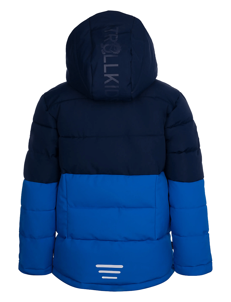 TrollKids - Kids Gryllefjord Jacket - navy/medium blue/bright green - 2