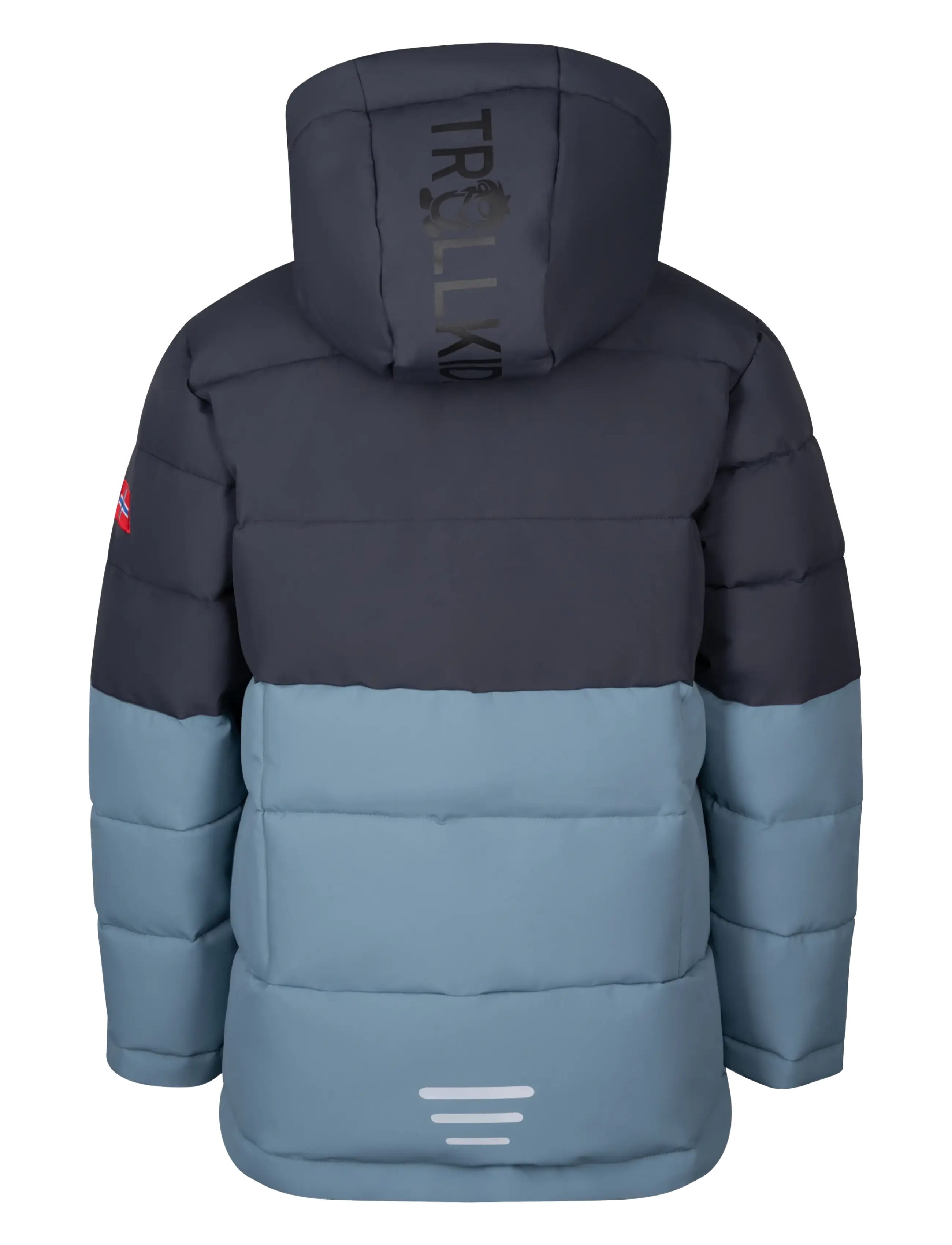 Troll Kids - Kids Gryllefjord Jacket - black/steel blue/mango - 1
