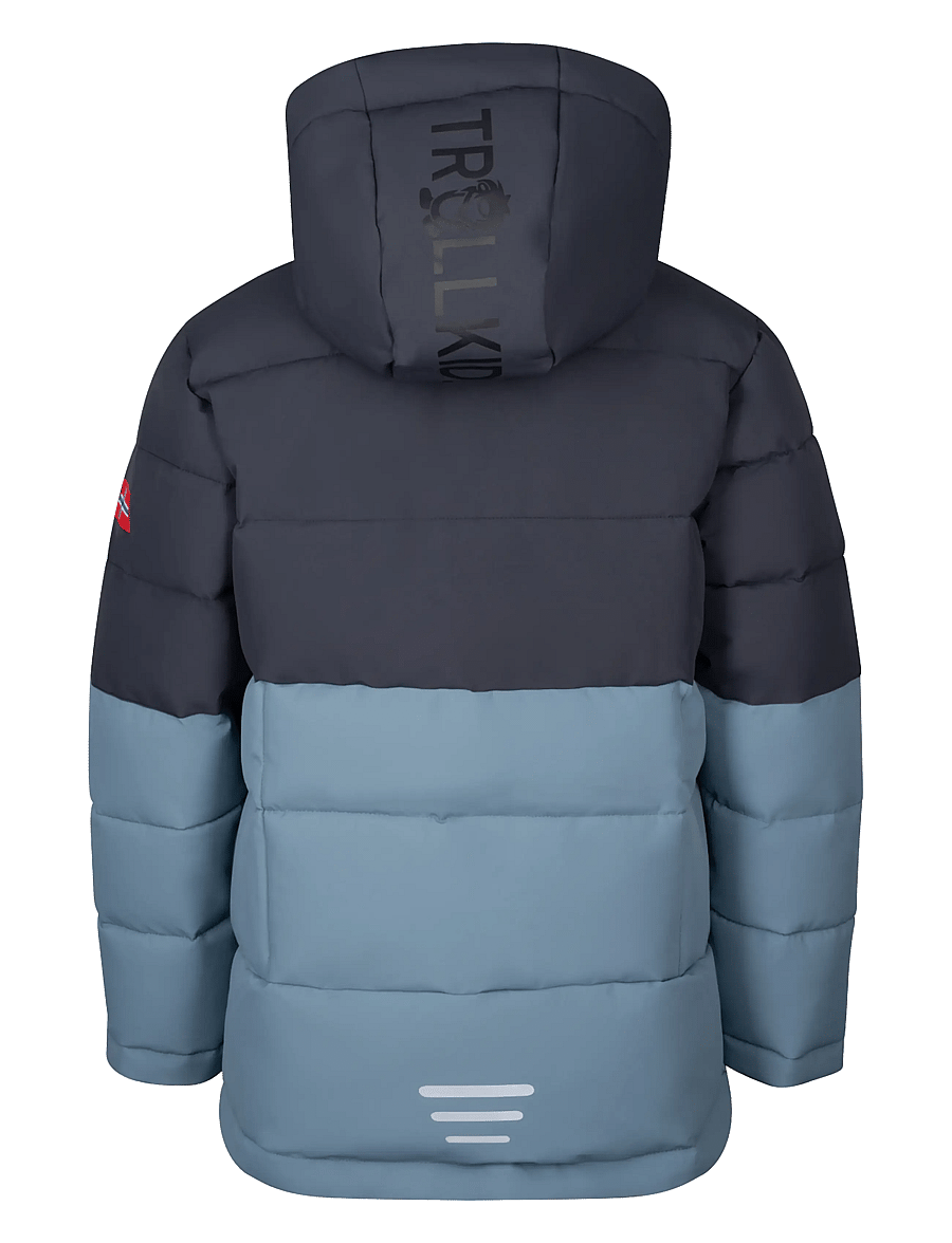 TrollKids - Kids Gryllefjord Jacket - black/steel blue/mango - 1