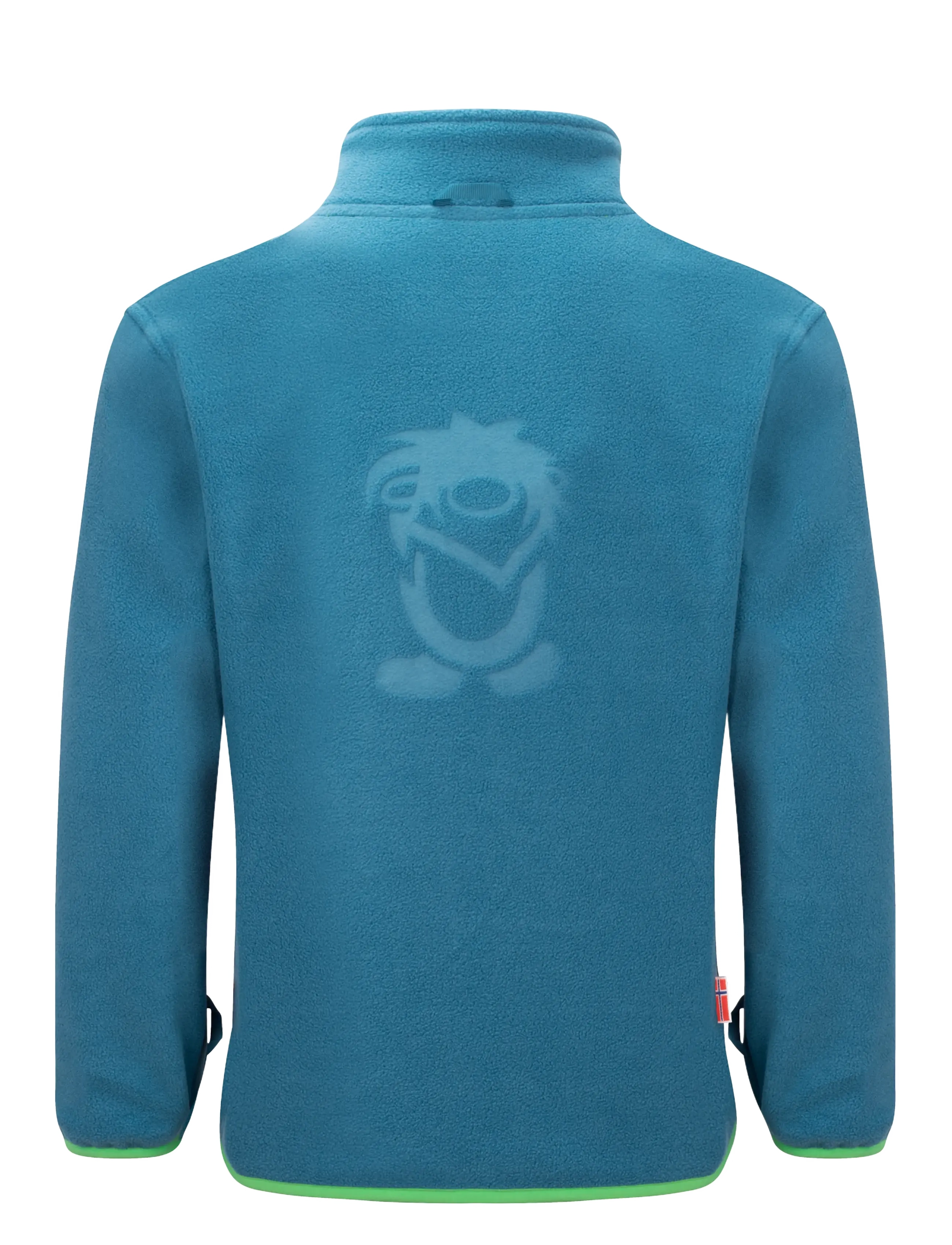 Troll Kids - Kids Bryggen 3in1 Jacket - fresh green/mystic blue/dark marine - 3