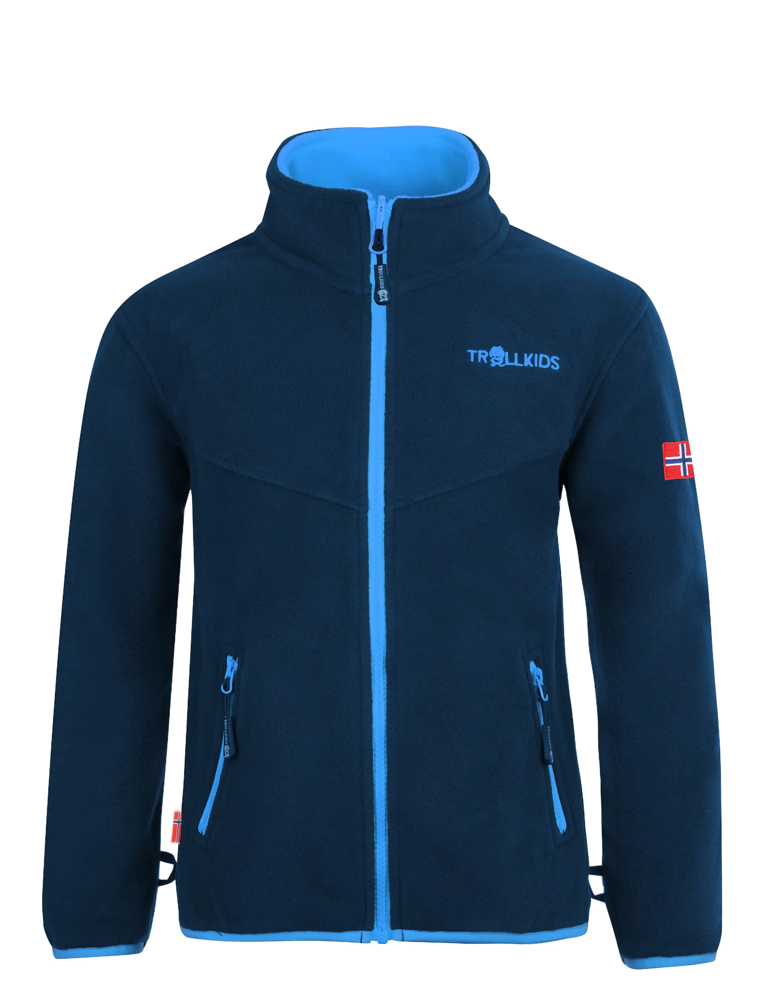 TrollKids - Kids Bryggen 3in1 Jacket - navy/medium blue - 2