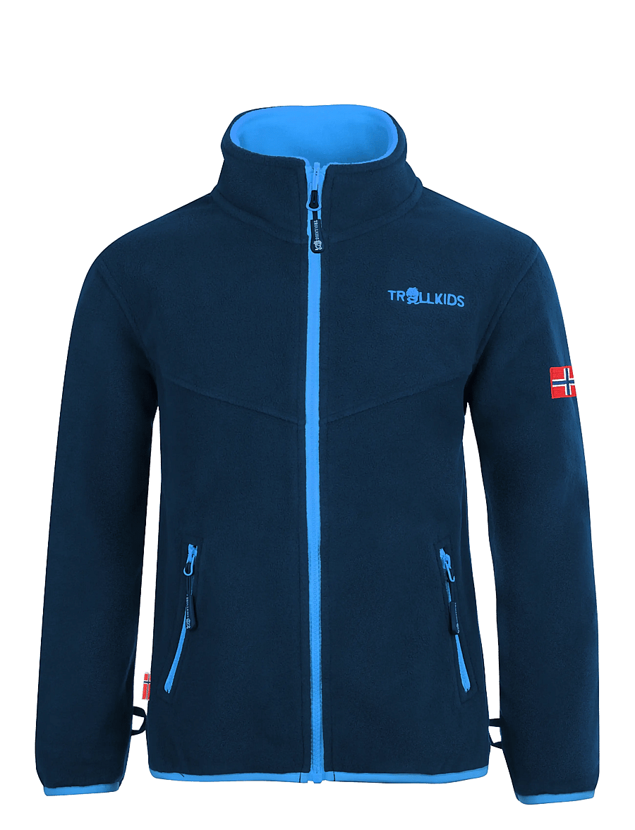 TrollKids - Kids Bryggen 3in1 Jacket - navy/medium blue - 2