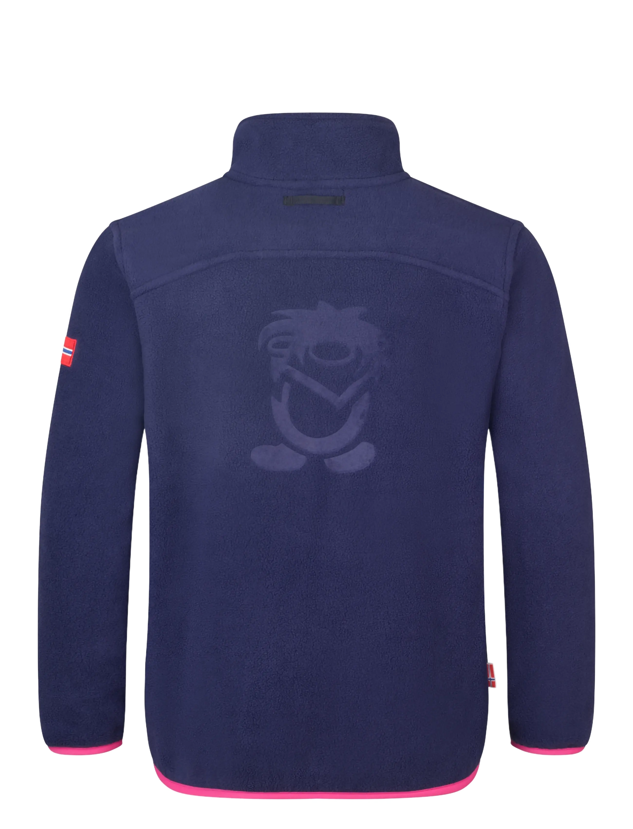 Troll Kids - Girls Bryggen 3in1 Jacket - deep violet/midnight petrol/dark pink - 4