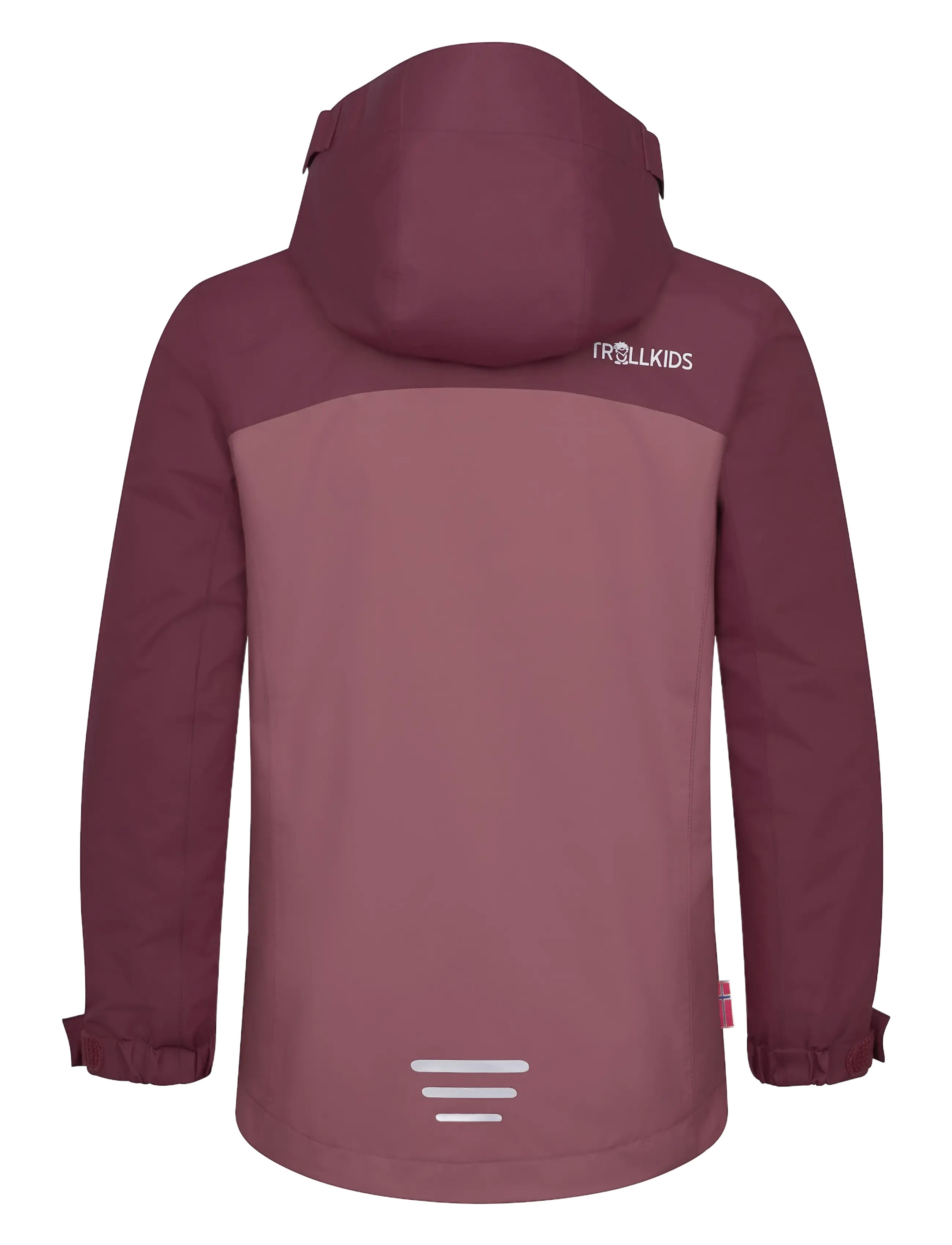 TrollKids - Girls Bryggen 3in1 Jacket - frozen berry/deep ruby - 1