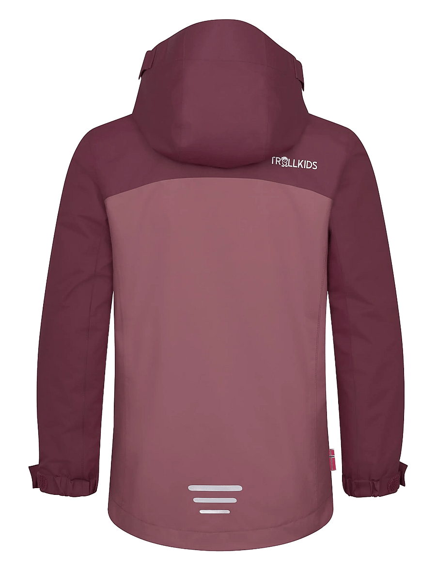 TrollKids - Girls Bryggen 3in1 Jacket - frozen berry/deep ruby - 1