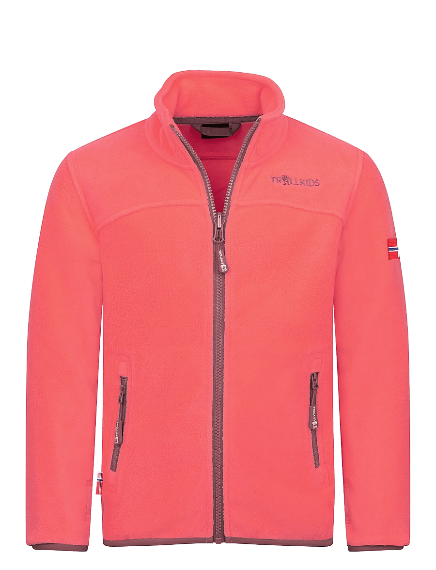 TrollKids - Girls Bryggen 3in1 Jacket - frozen berry/deep ruby - 2