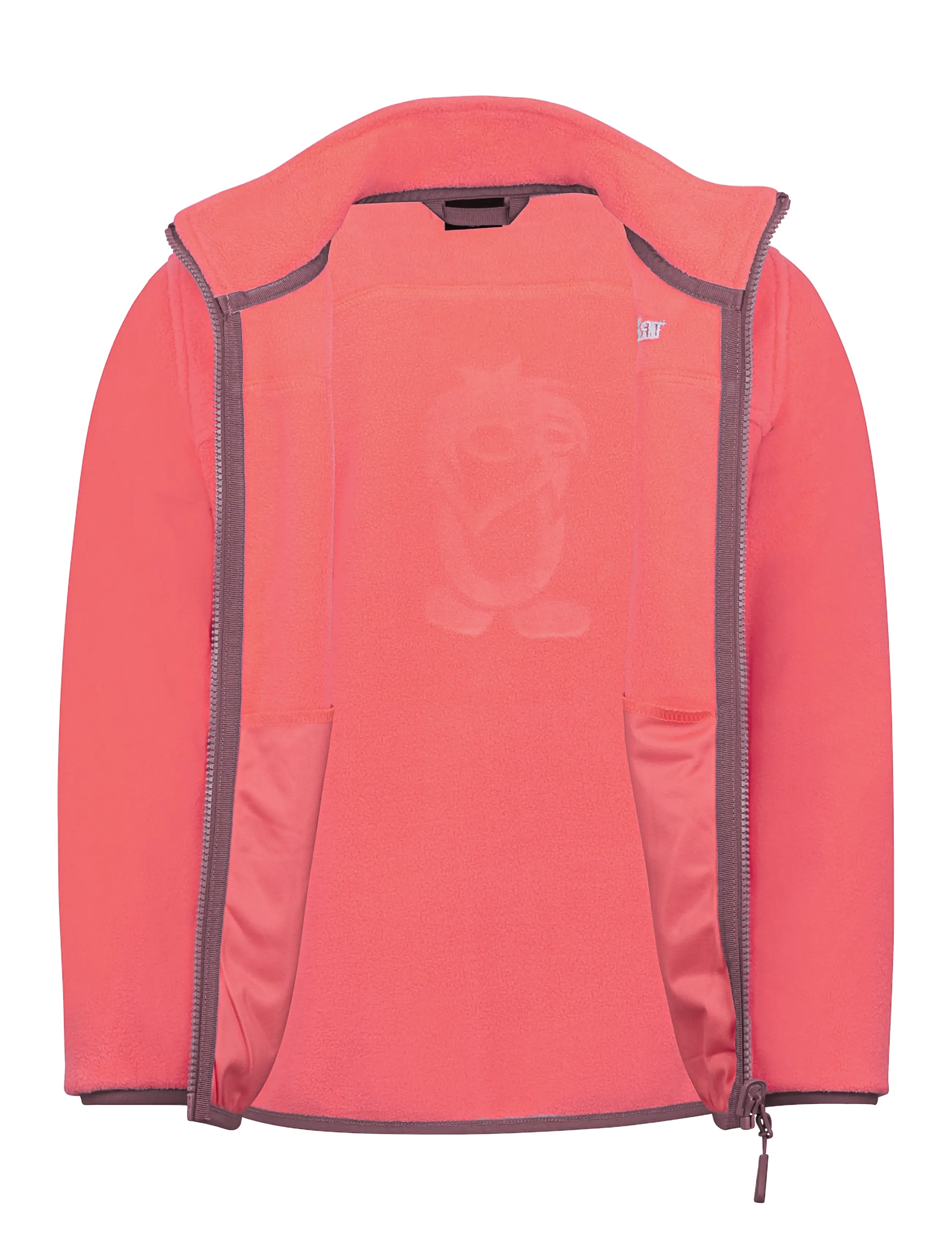 TrollKids - Girls Bryggen 3in1 Jacket - frozen berry/deep ruby - 4