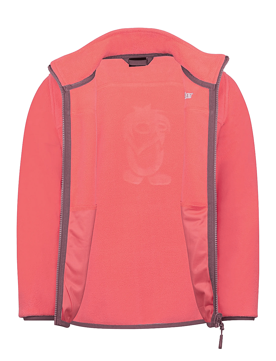 TrollKids - Girls Bryggen 3in1 Jacket - frozen berry/deep ruby - 4