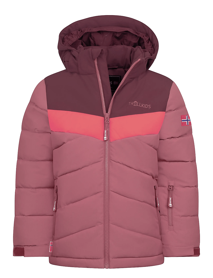 TrollKids - Girls Gryllefjord Jacket - frozen berry/deep ruby - 0