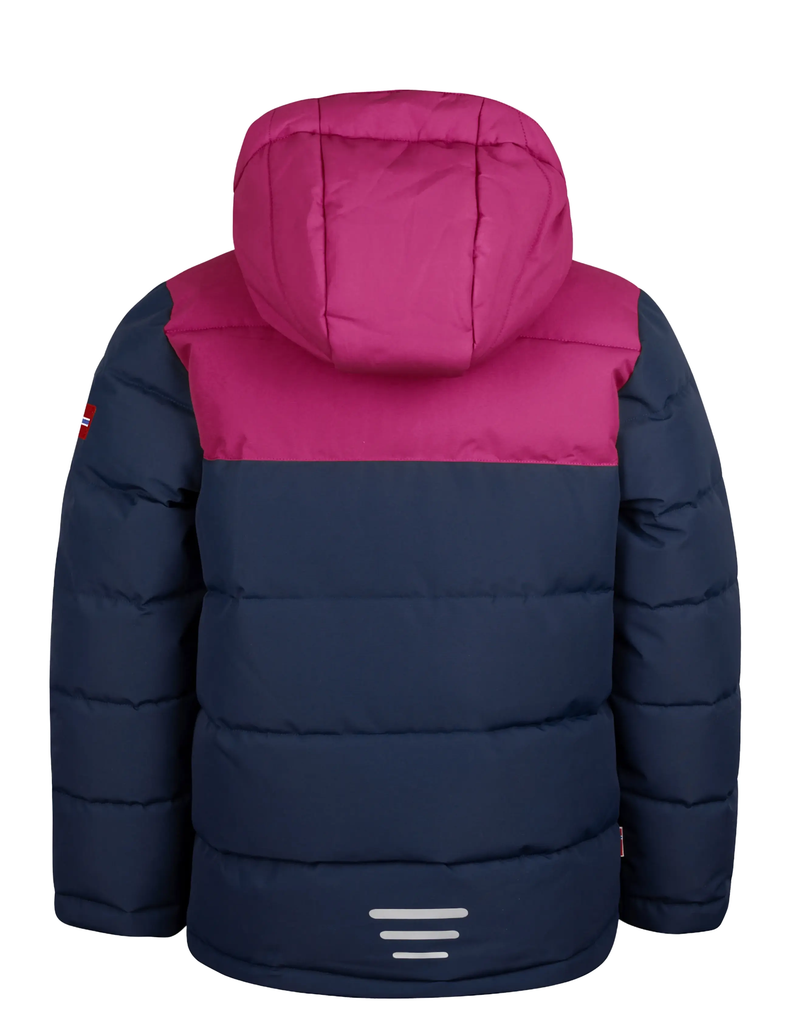 Troll Kids - Girls Gryllefjord Jacket - navy/plum/mauve - 2