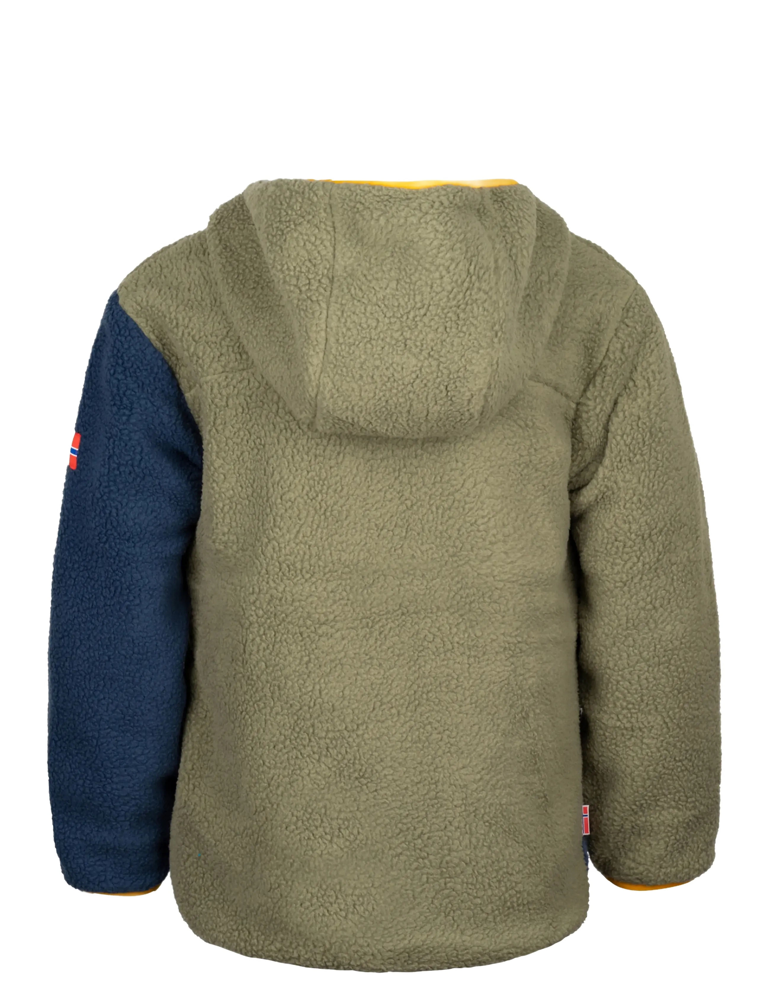 Troll Kids - Kids Aurlandsfjord Jacket - moss/mystic blue/golden yellow - 2