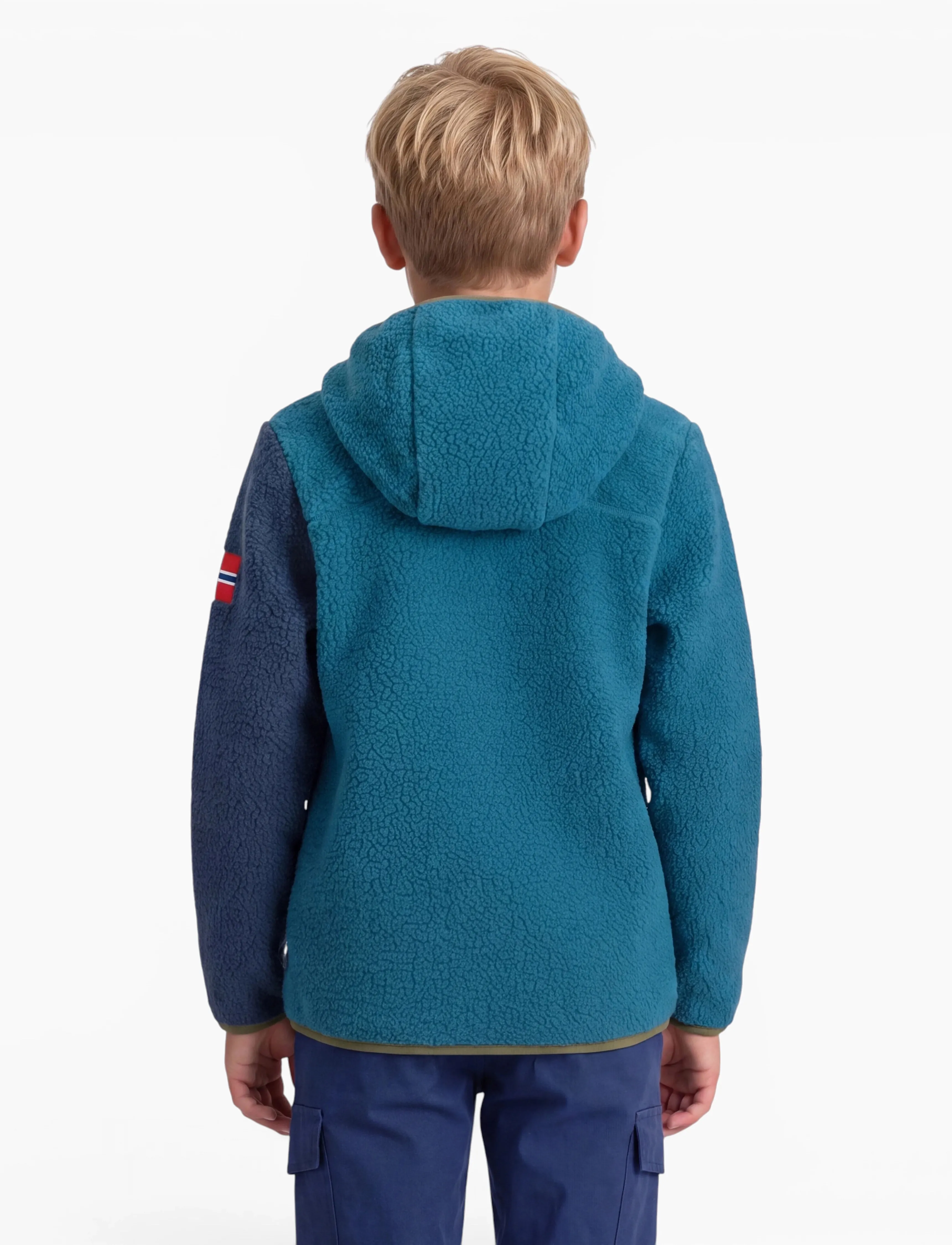 TrollKids - Kids Aurlandsfjord Jacket - dark marine/mystic blue/pine green - 3