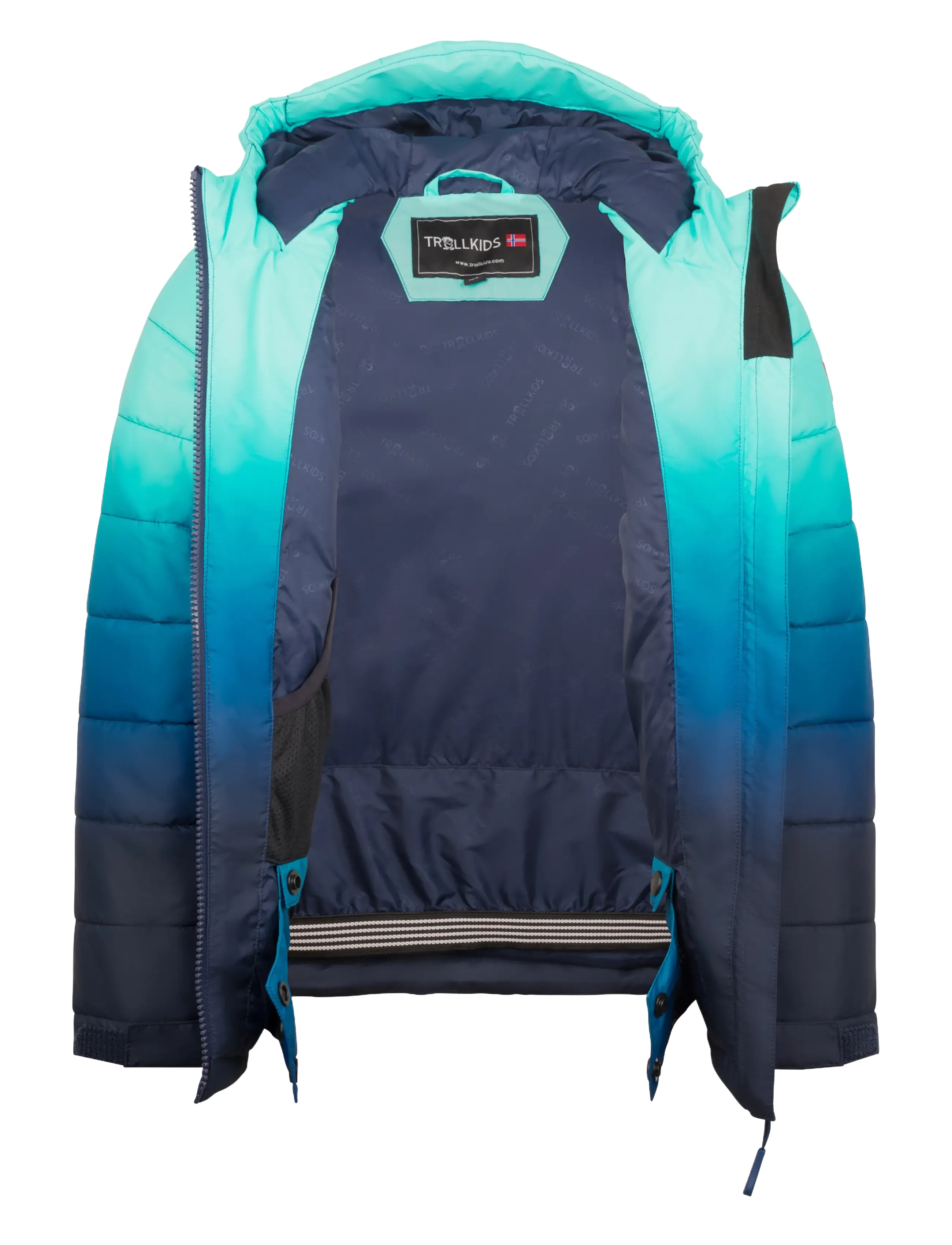 TrollKids - Kids Hemsedal Snow Jacket - arctic blue/navy - 2