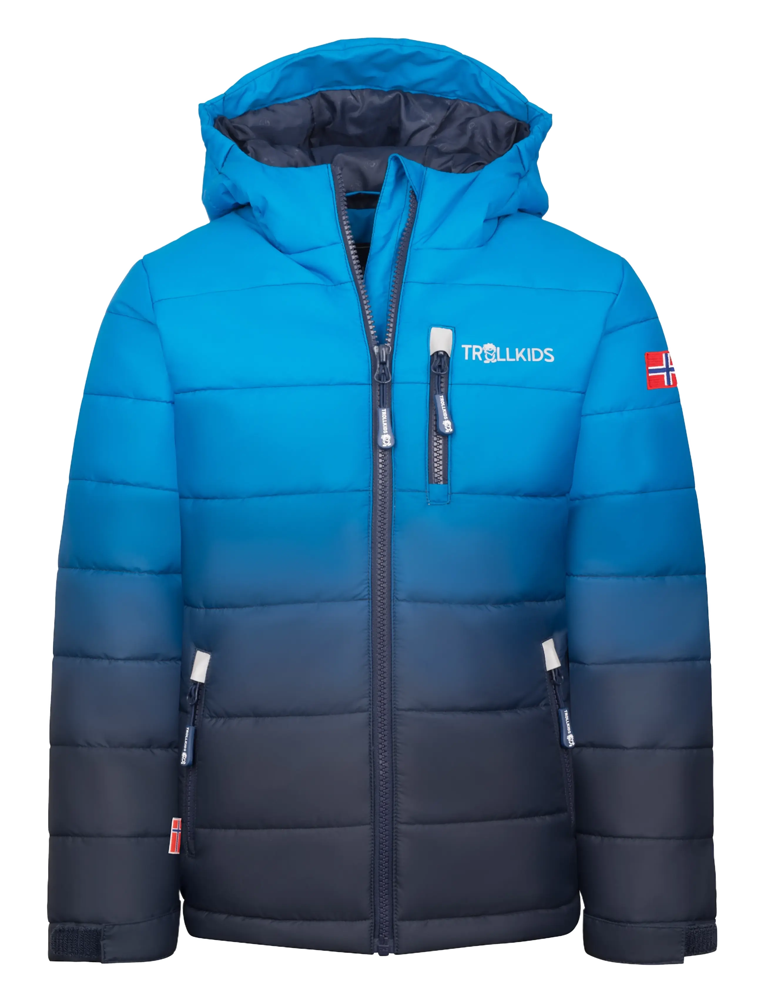 Troll Kids Kids Hemsedal Snow Jacket - Jackets - AZURE BLUE/NAVY / blue