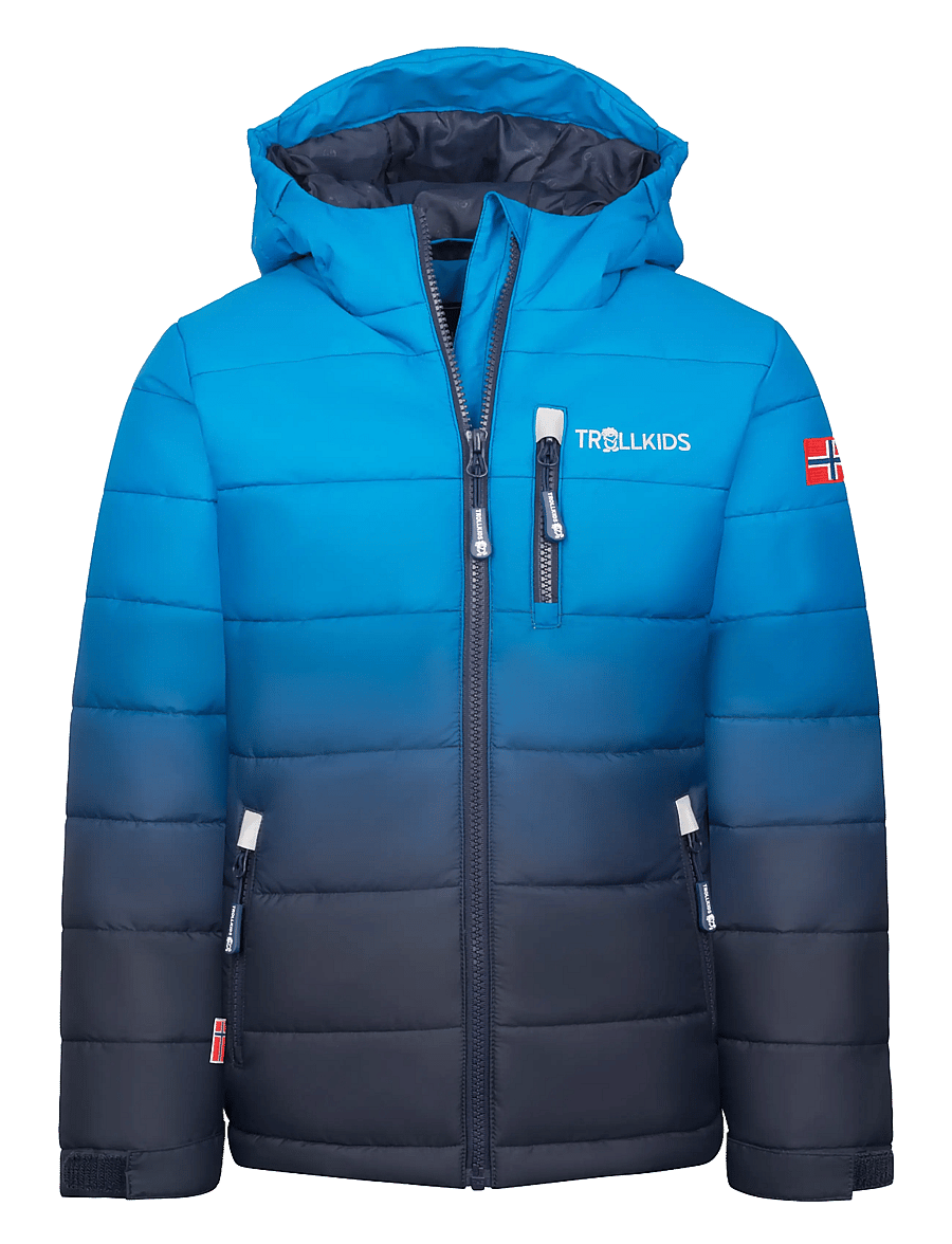 TrollKids - Kids Hemsedal Snow Jacket - azure blue/navy - 0